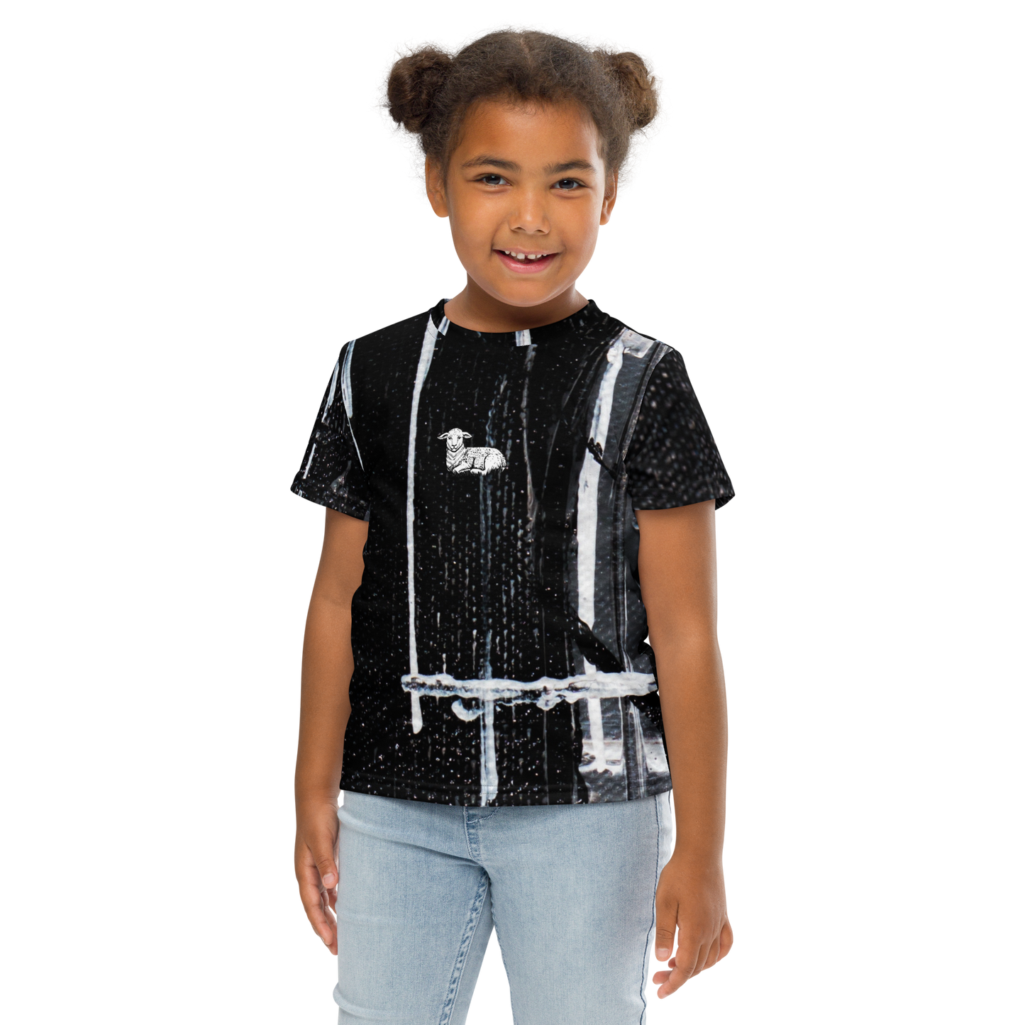 Kids Lamb Crew Neck T-shirt - Lamb Fashion Store