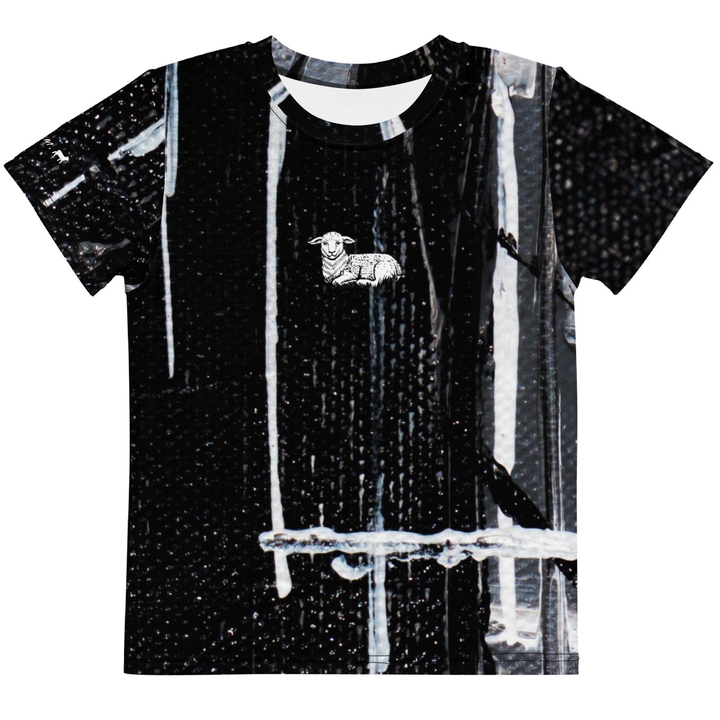 Kids Lamb Crew Neck T-shirt - Lamb Fashion Store