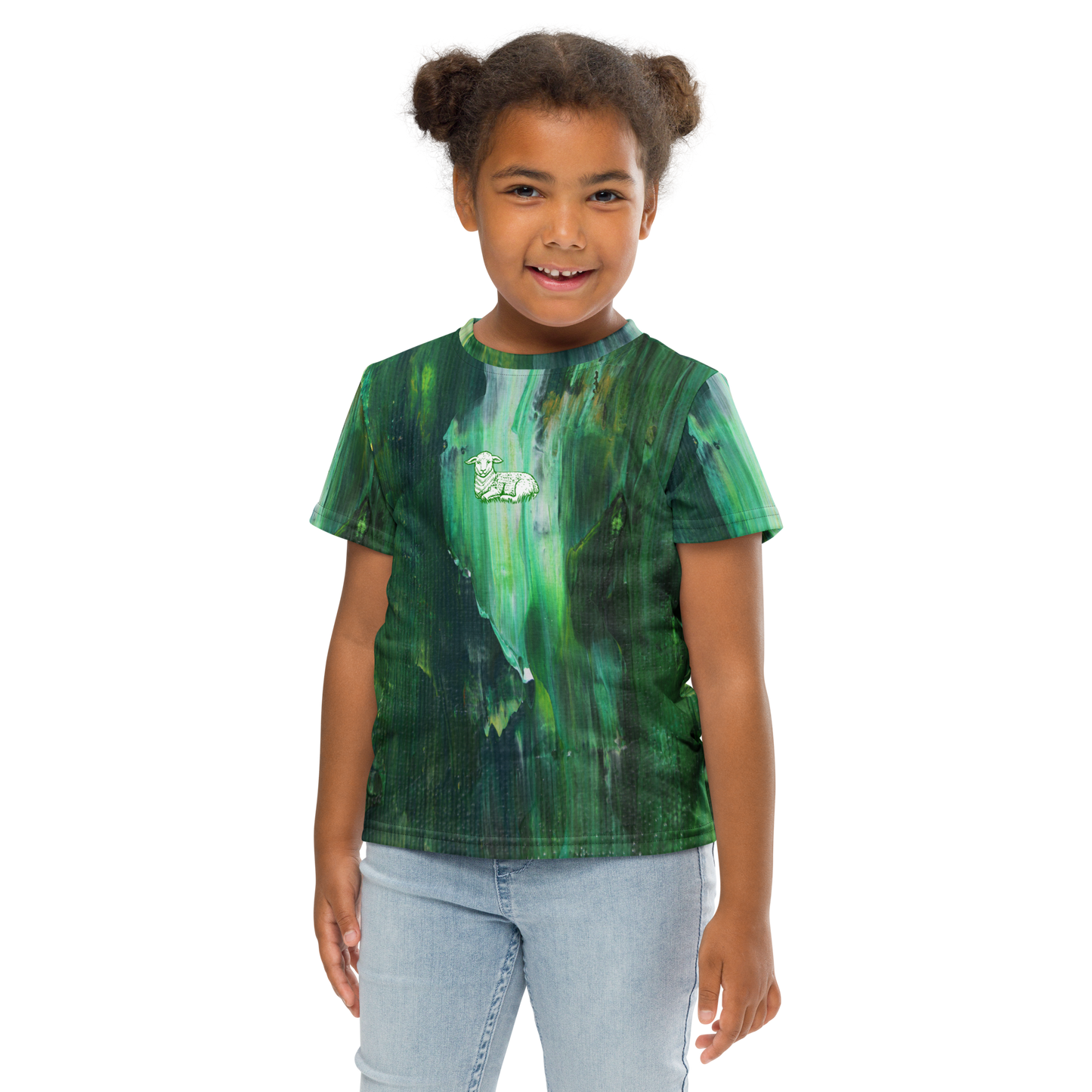 Kids Lamb Crew Neck T-shirt - Lamb Fashion Store