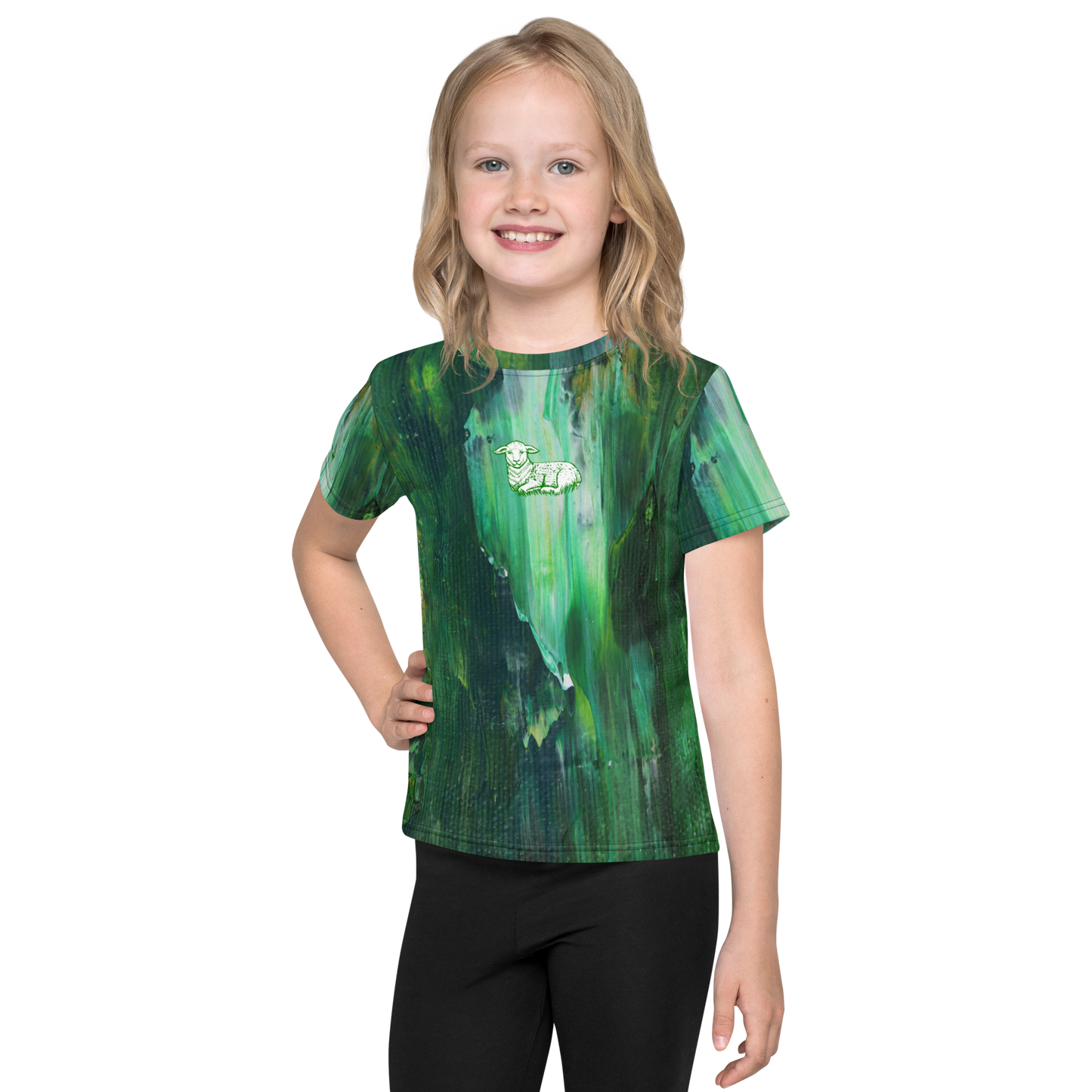 Kids Lamb Crew Neck T-shirt - Lamb Fashion Store
