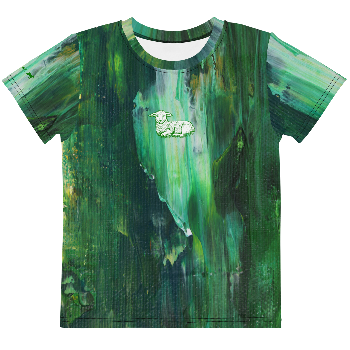 Kids Lamb Crew Neck T-shirt - Lamb Fashion Store