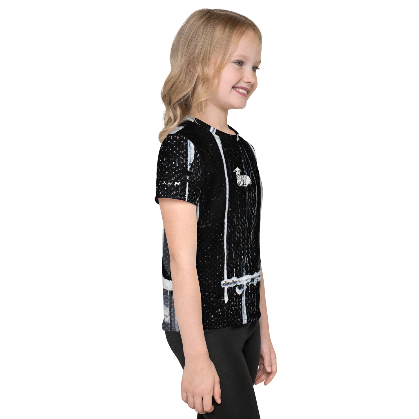 Kids Lamb Crew Neck T-shirt - Lamb Fashion Store