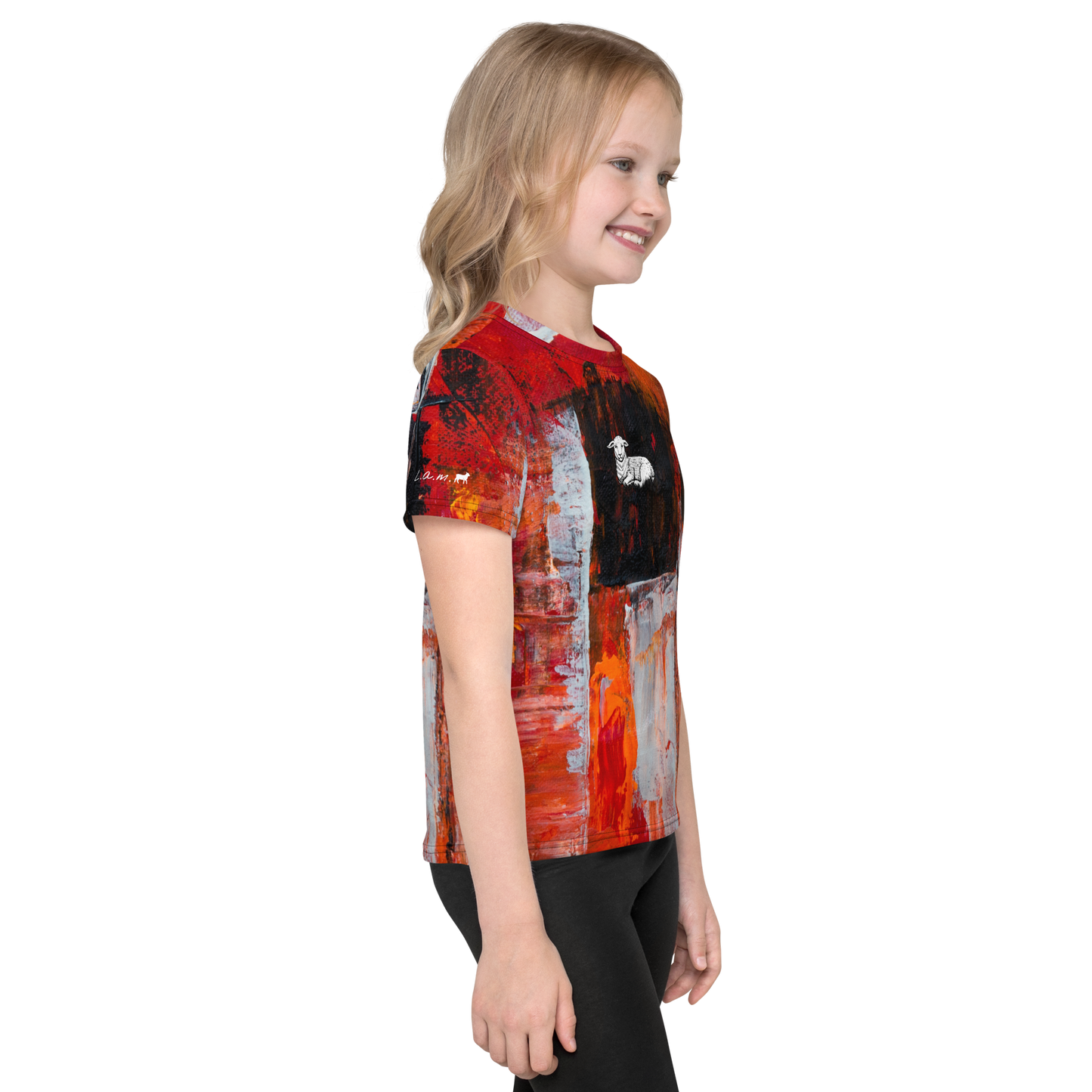 Kids Lamb Crew Neck T-shirt - Lamb Fashion Store