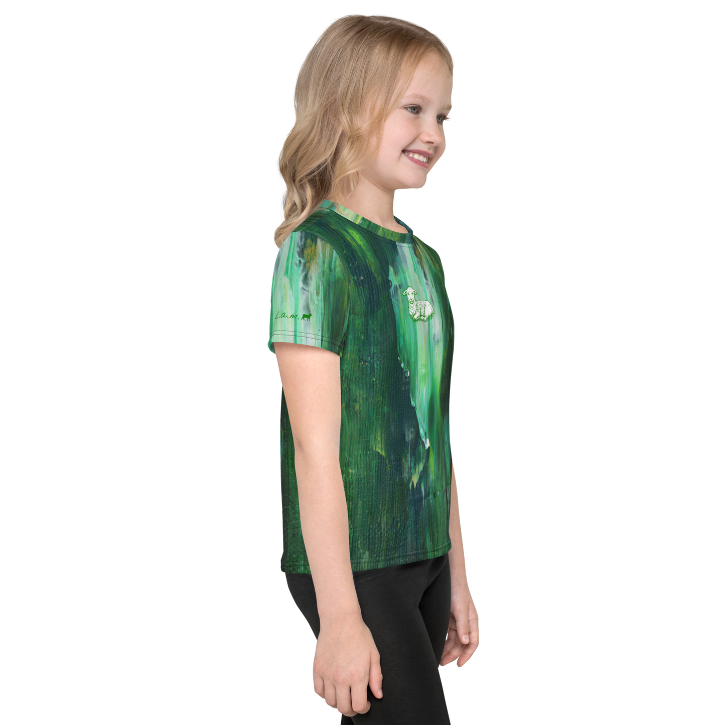 Kids Lamb Crew Neck T-shirt - Lamb Fashion Store