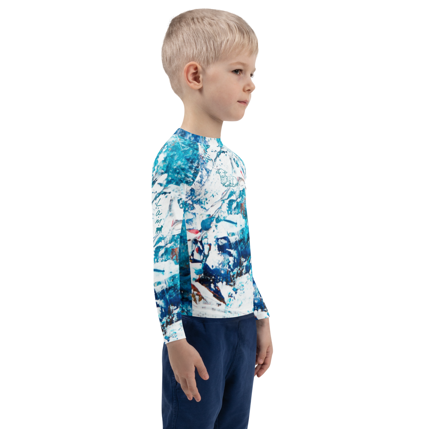 Unisex Kids Lamb Rash Guard - Lamb Fashion Store