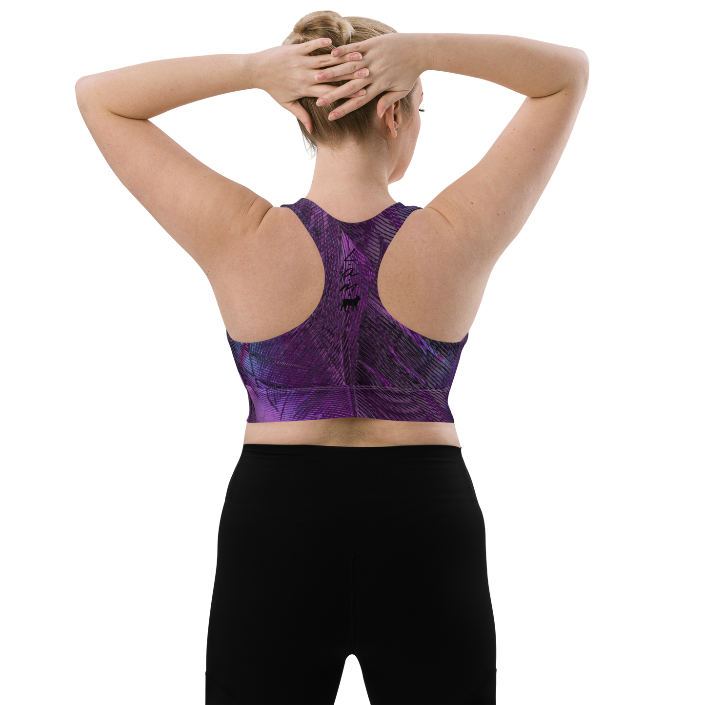 Women's Lamb Longline Sports Bra - Lamb Fashion Store