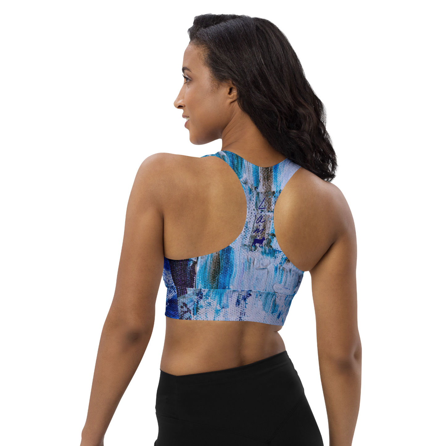 Women's Lamb Longline Sports Bra - Lamb Fashion Store