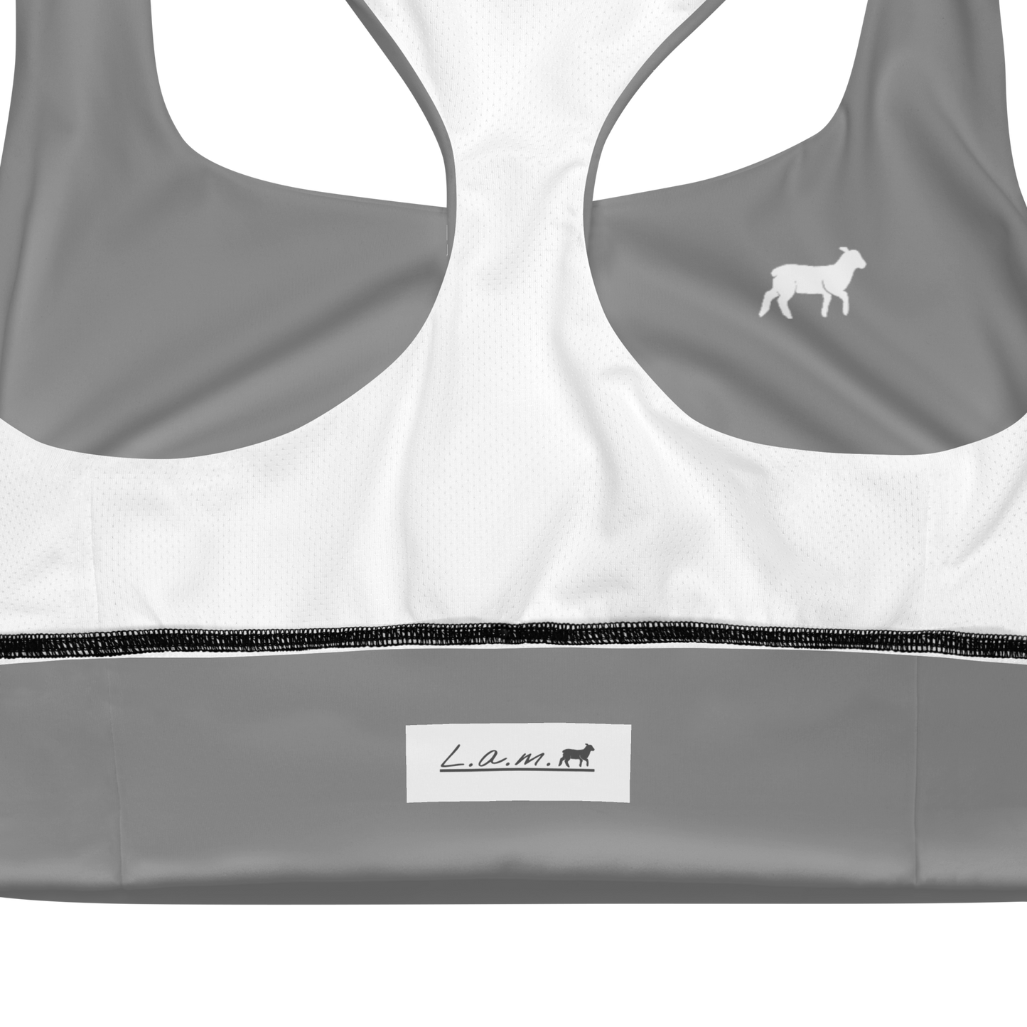 Women's Lamb Longline Sports Bra - Lamb Fashion Store