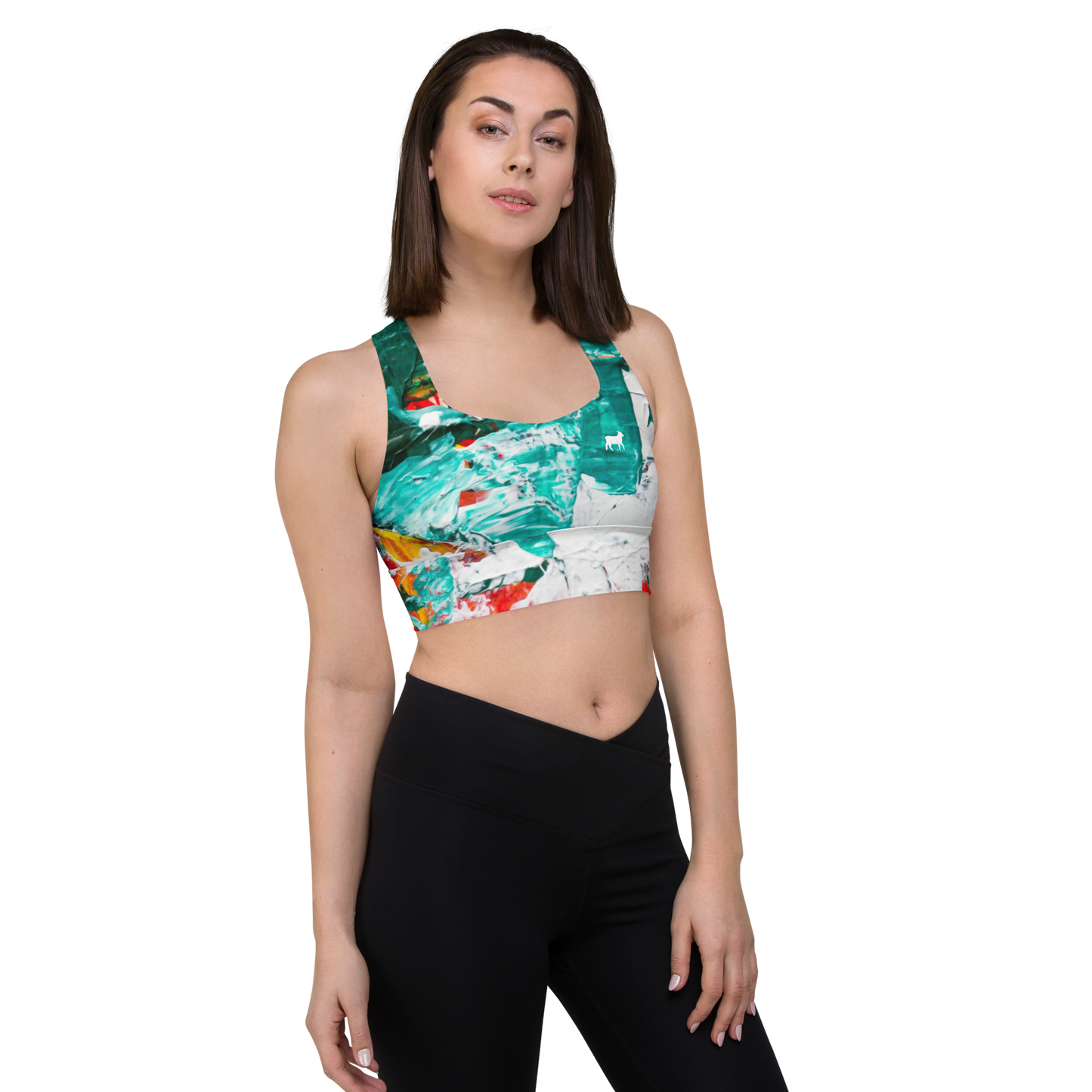 Women's Lamb Longline Sports Bra - Lamb Fashion Store