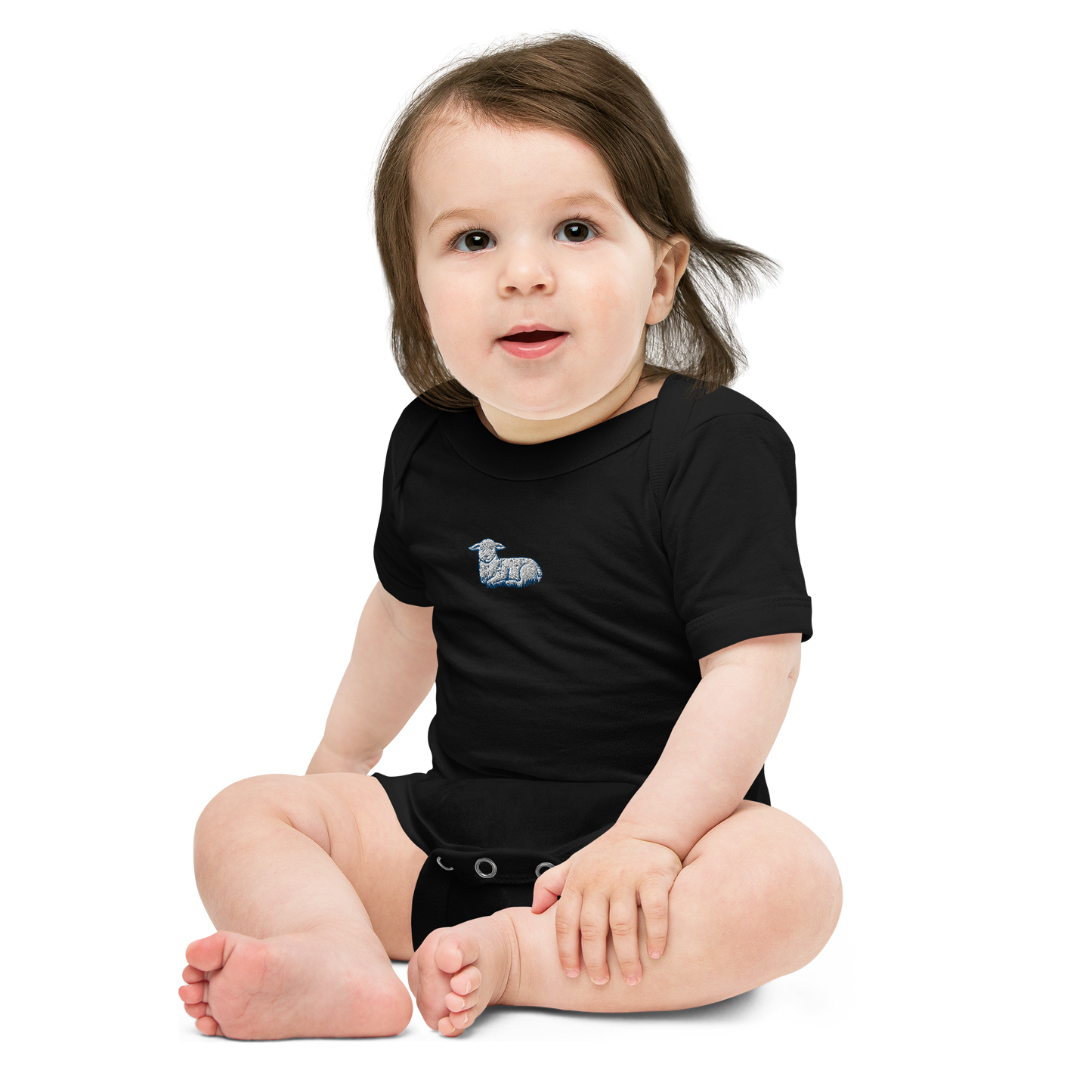 Baby Lamb Short Sleeve One Piece - Lamb Fashion Store
