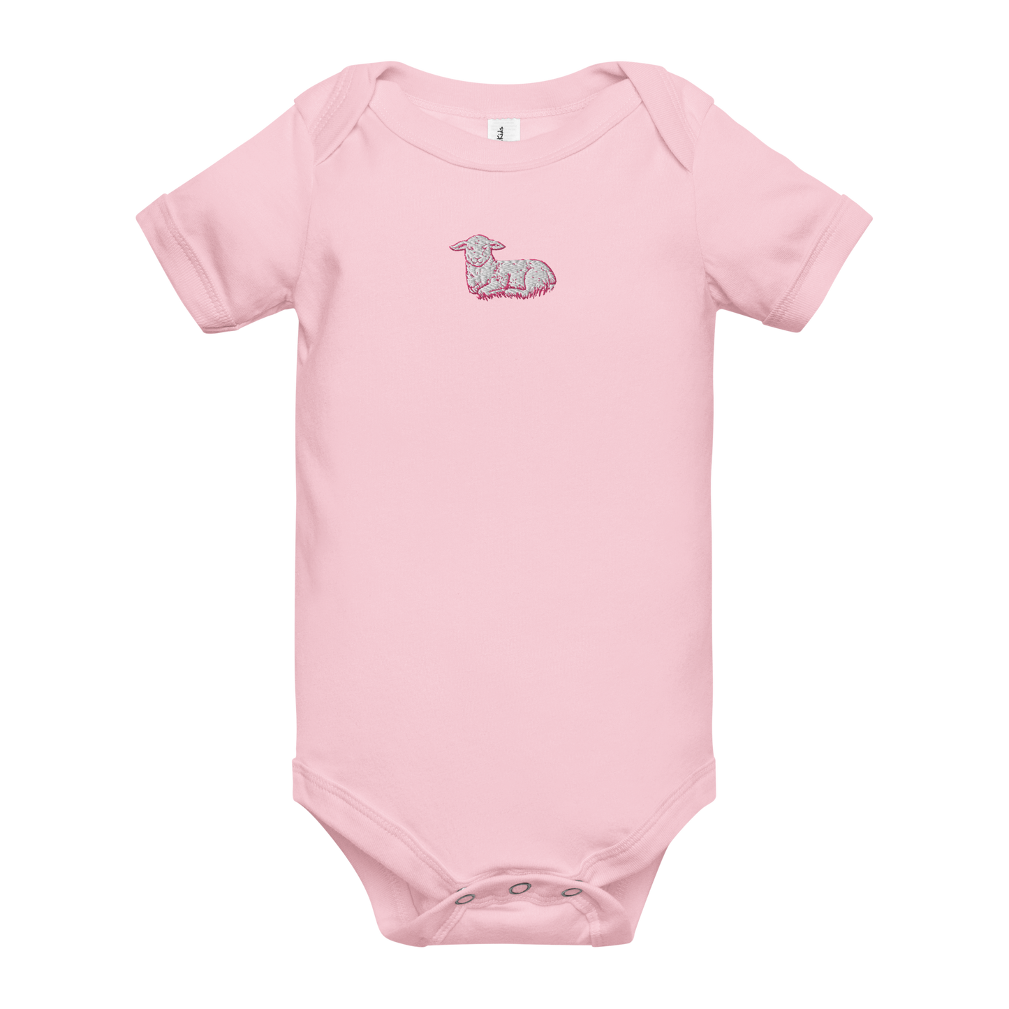 Baby Lamb Short Sleeve One Piece - Lamb Fashion Store
