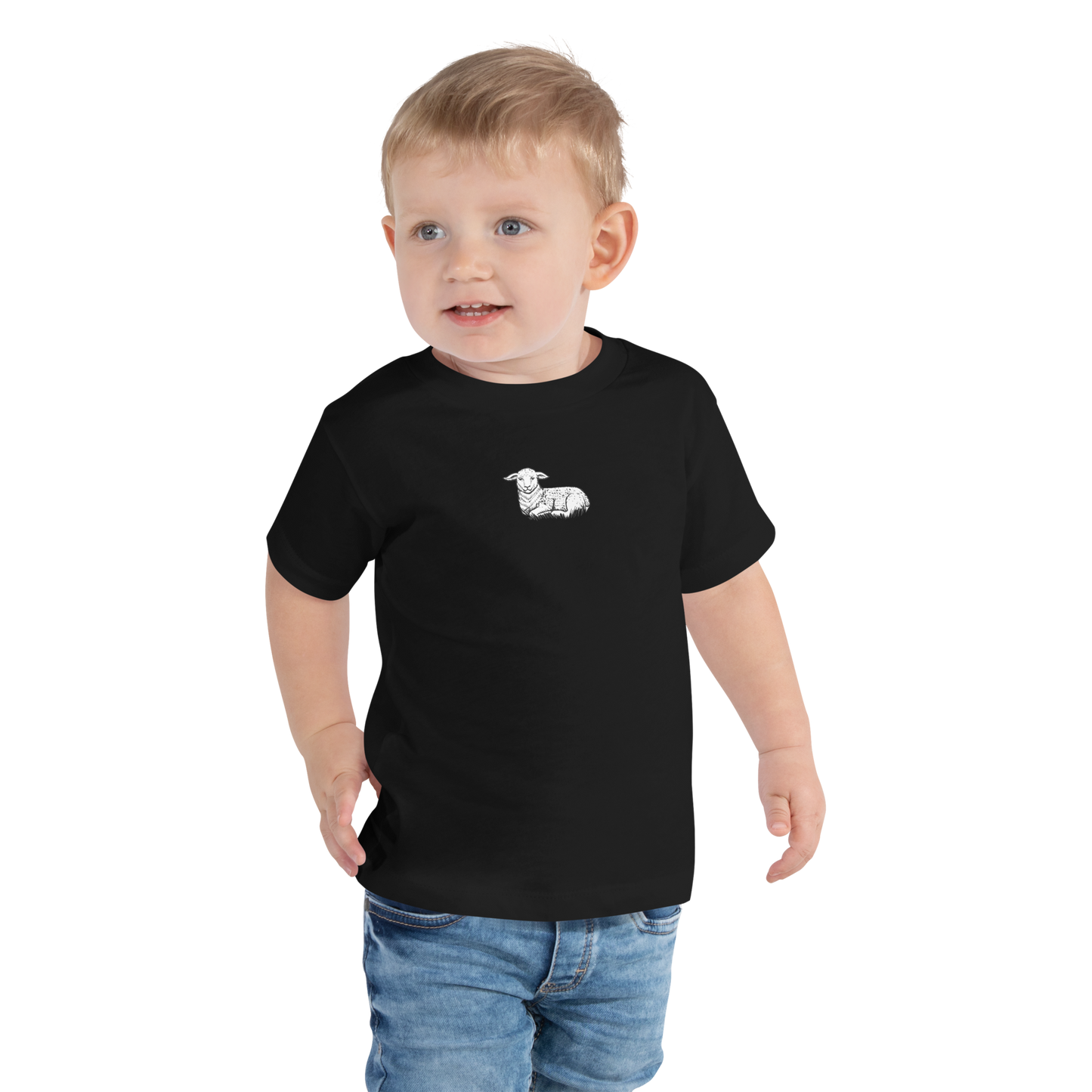 Unisex Toddler Lamb Short Sleeve Tee