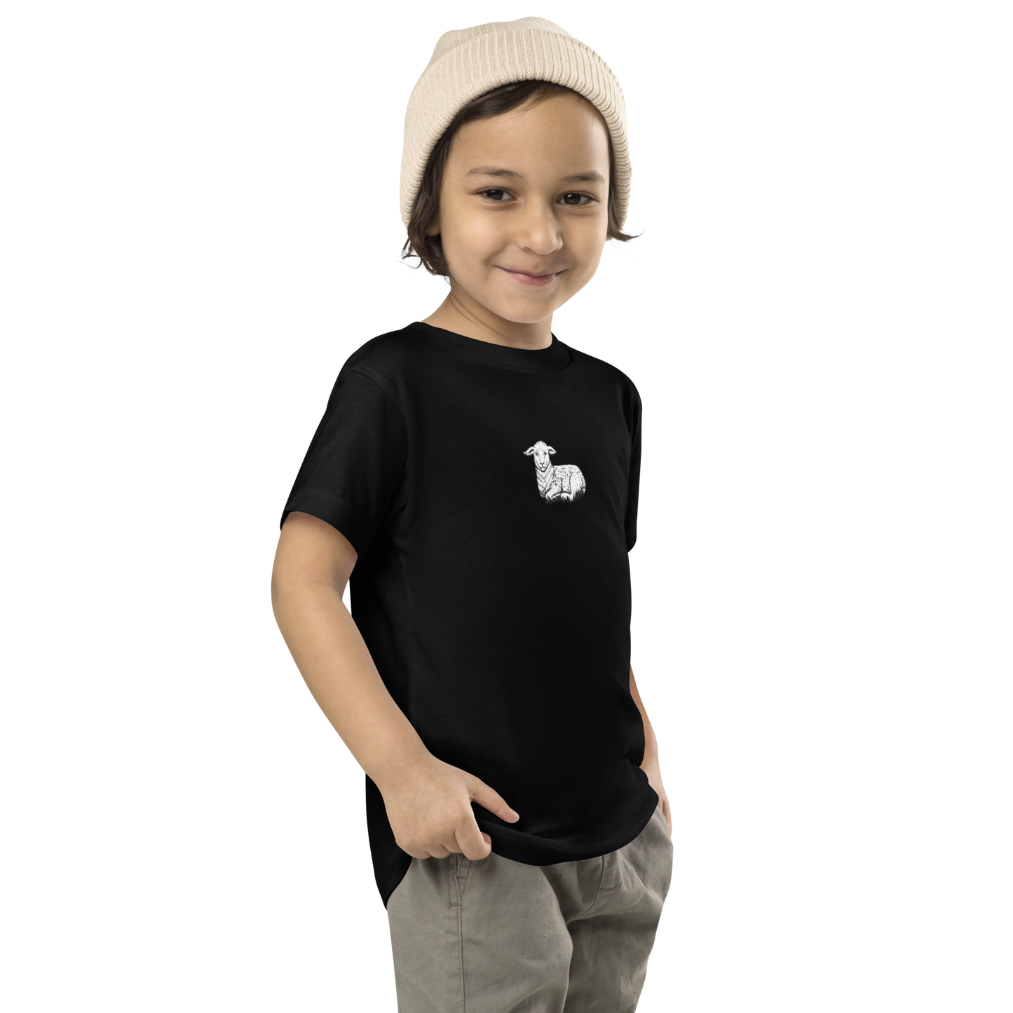 Unisex Toddler Lamb Short Sleeve Tee