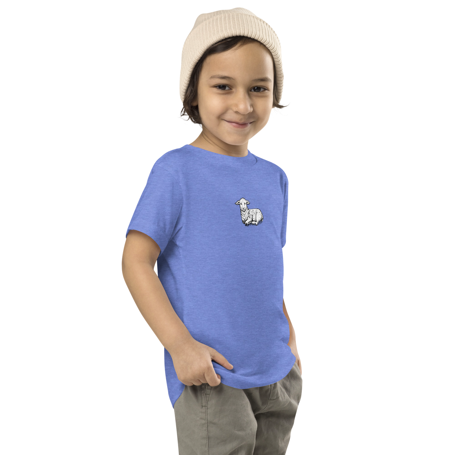 Unisex Toddler Lamb Short Sleeve Tee