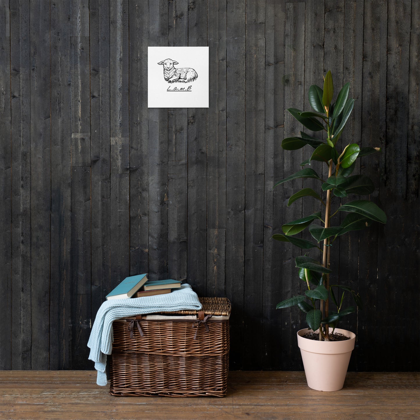 Lamb Thin Canvas