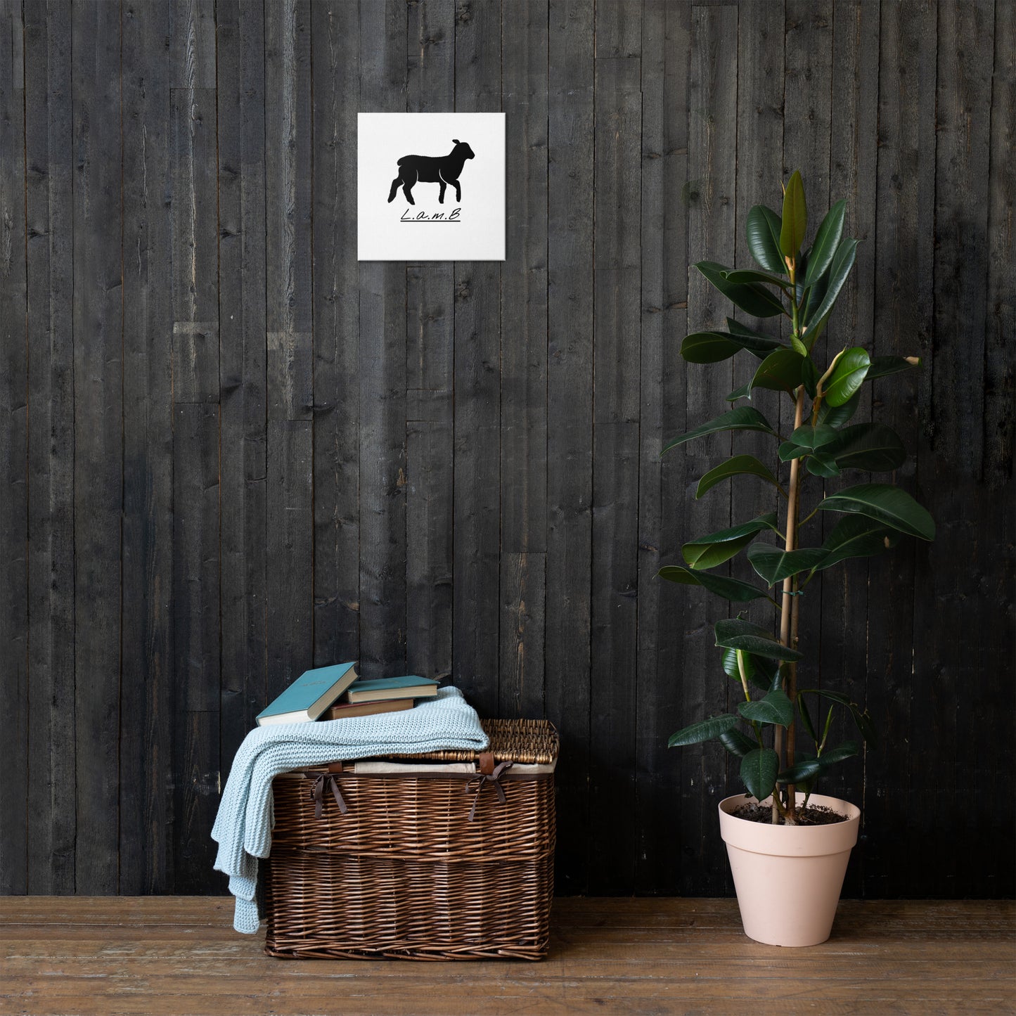 Lamb Thin Canvas