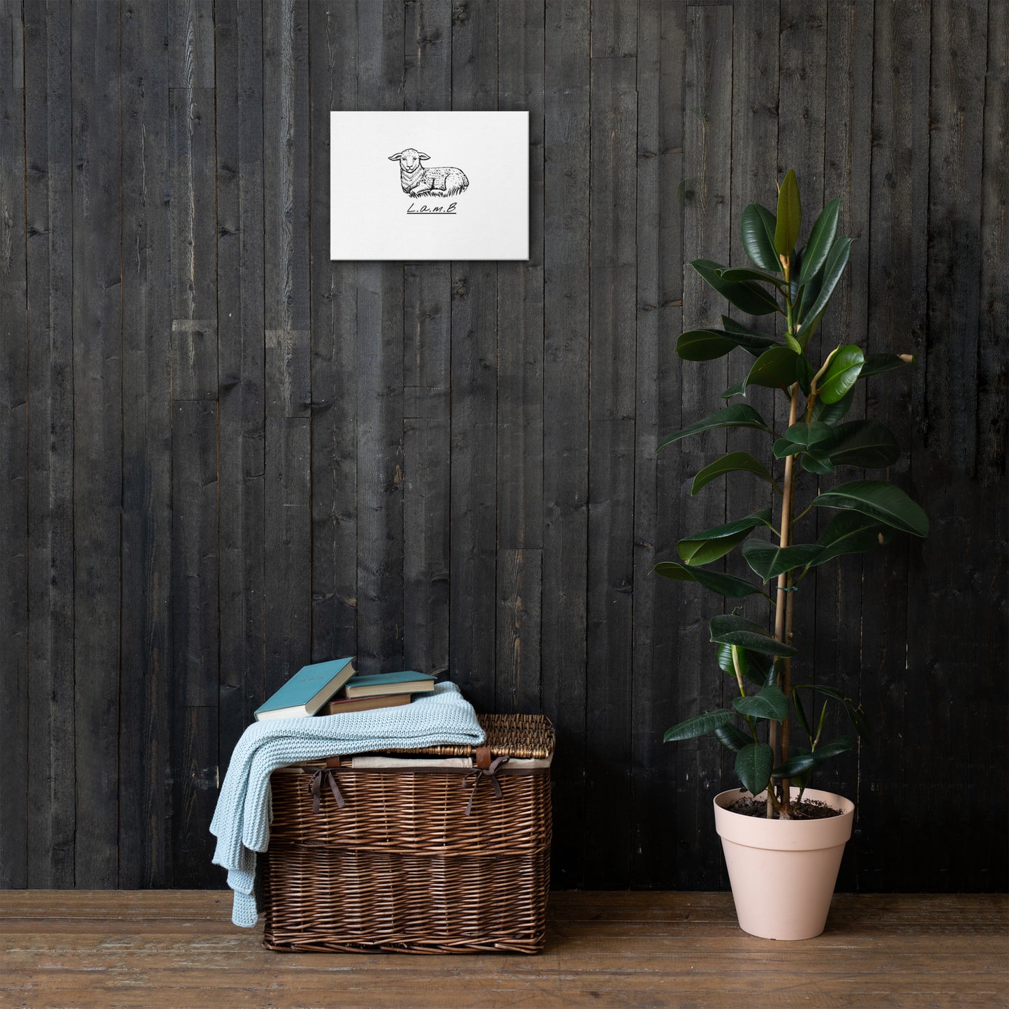 Lamb Thin Canvas