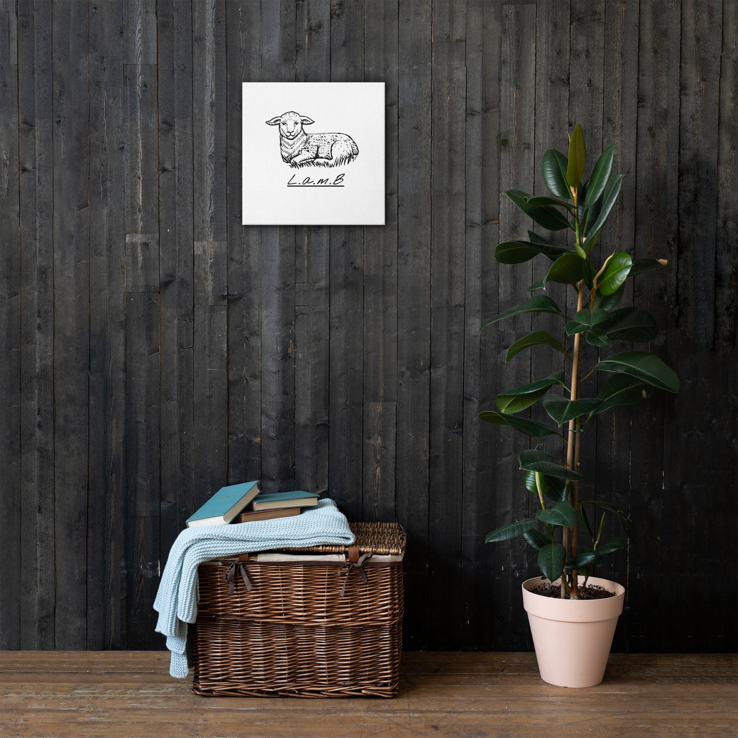 Lamb Thin Canvas