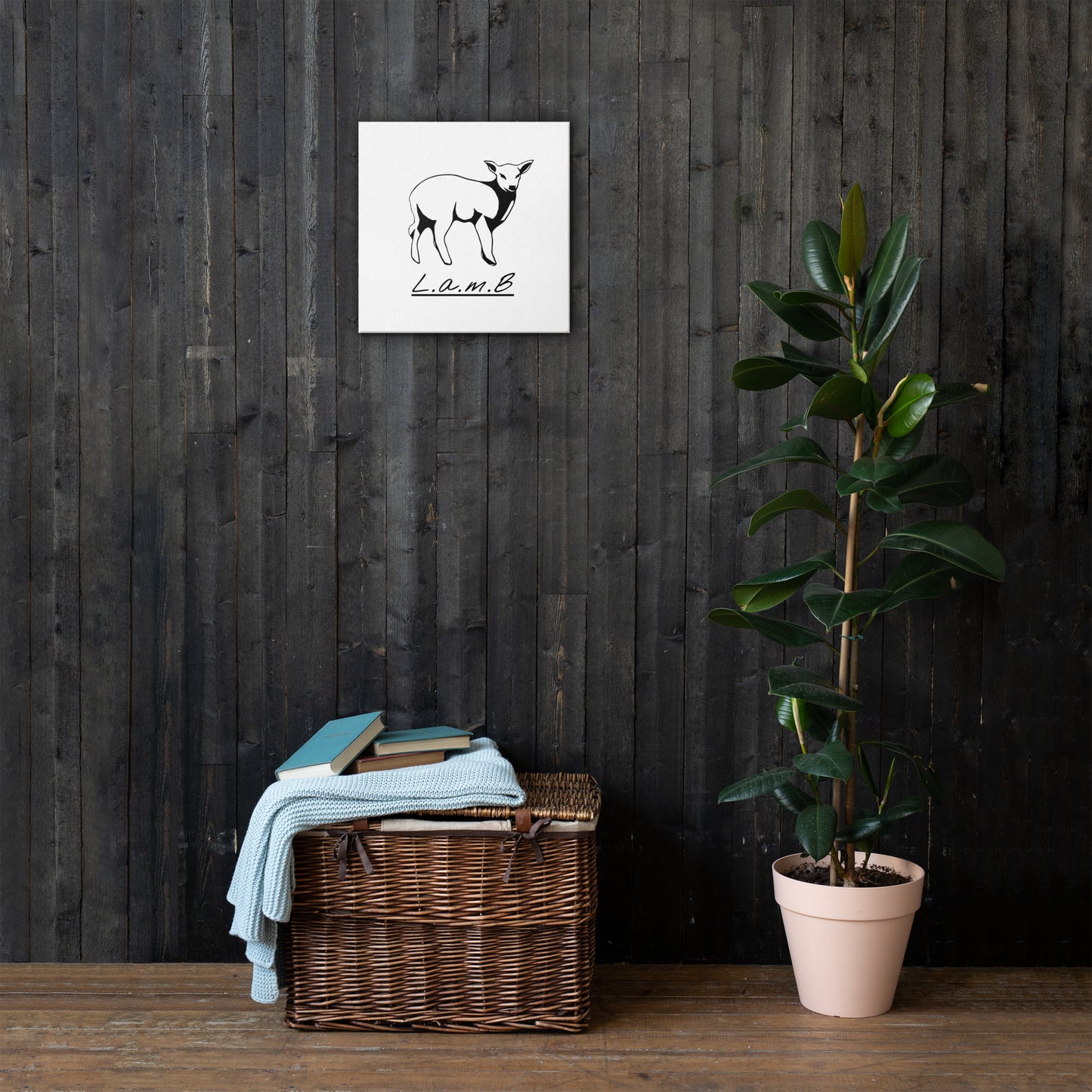 Lamb Thin Canvas