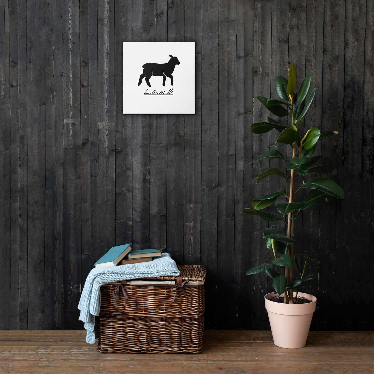Lamb Thin Canvas