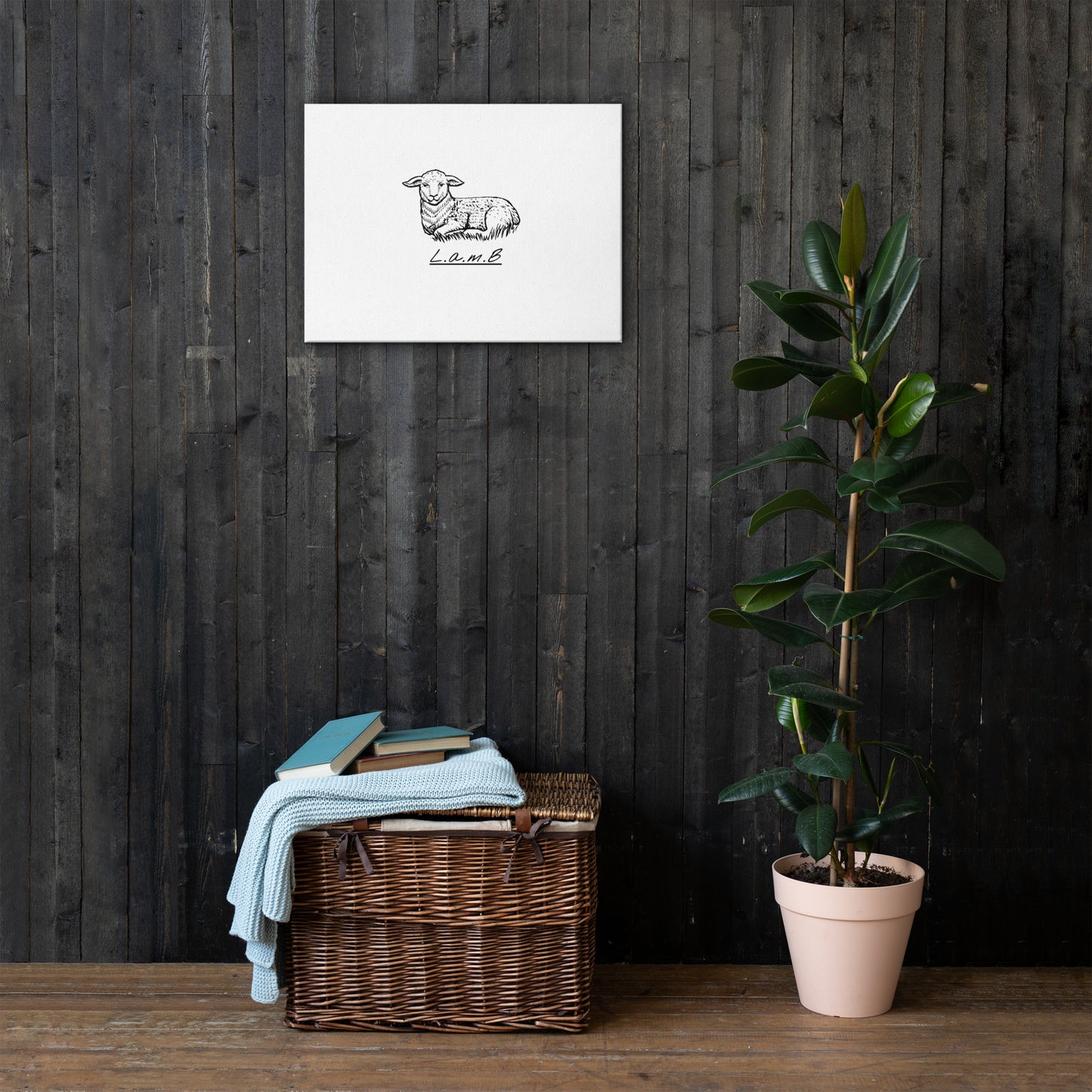 Lamb Thin Canvas