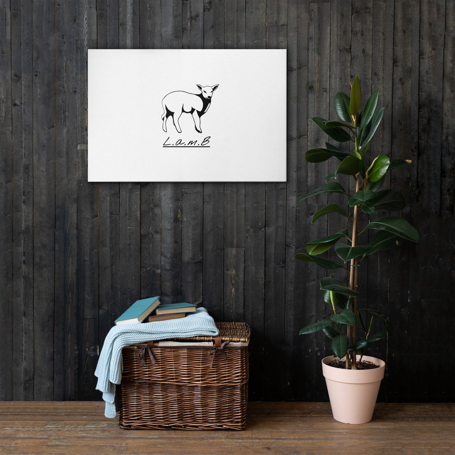 Lamb Thin Canvas