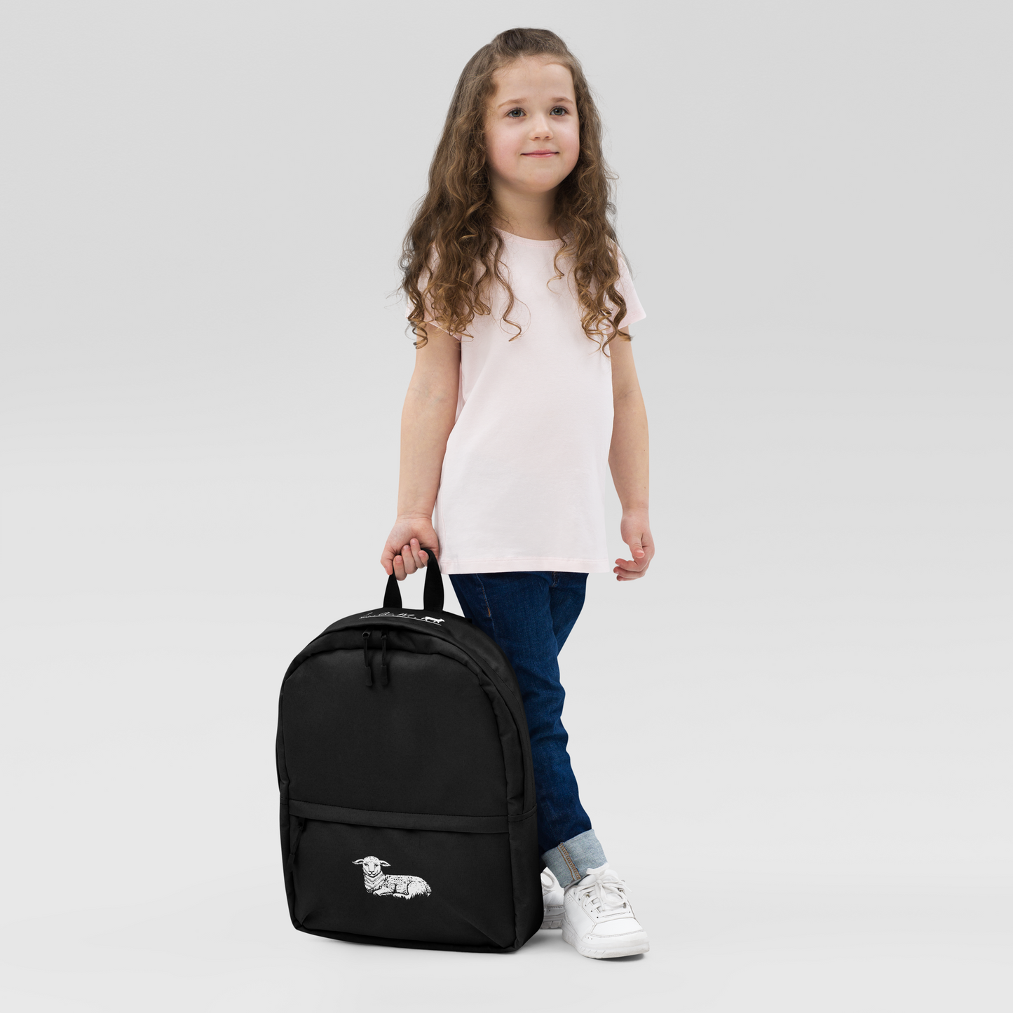 Sac à dos d'agneau pour enfants