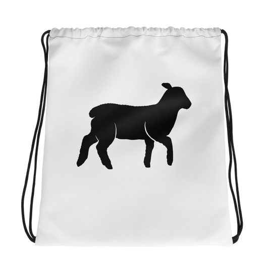 Unisex Lamb Drawstring Bag - Lamb Fashion Store