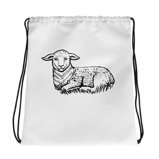 Kids Lamb Drawstring Bag - Lamb Fashion Store