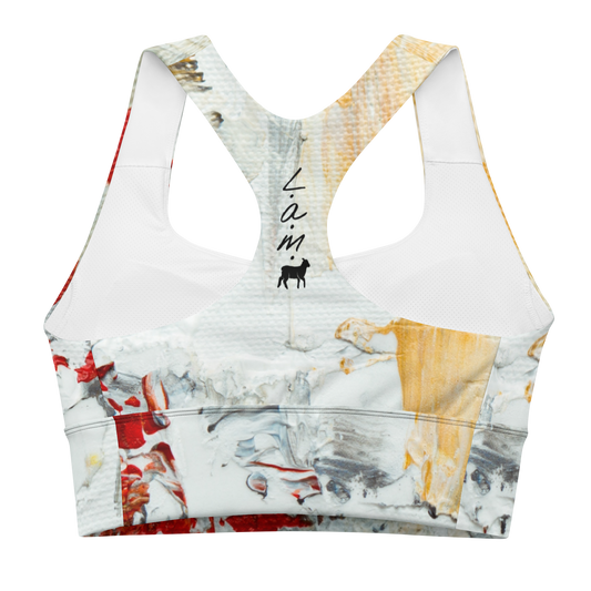 Women's Lamb Longline Sports Bra - Lamb Fashion Store