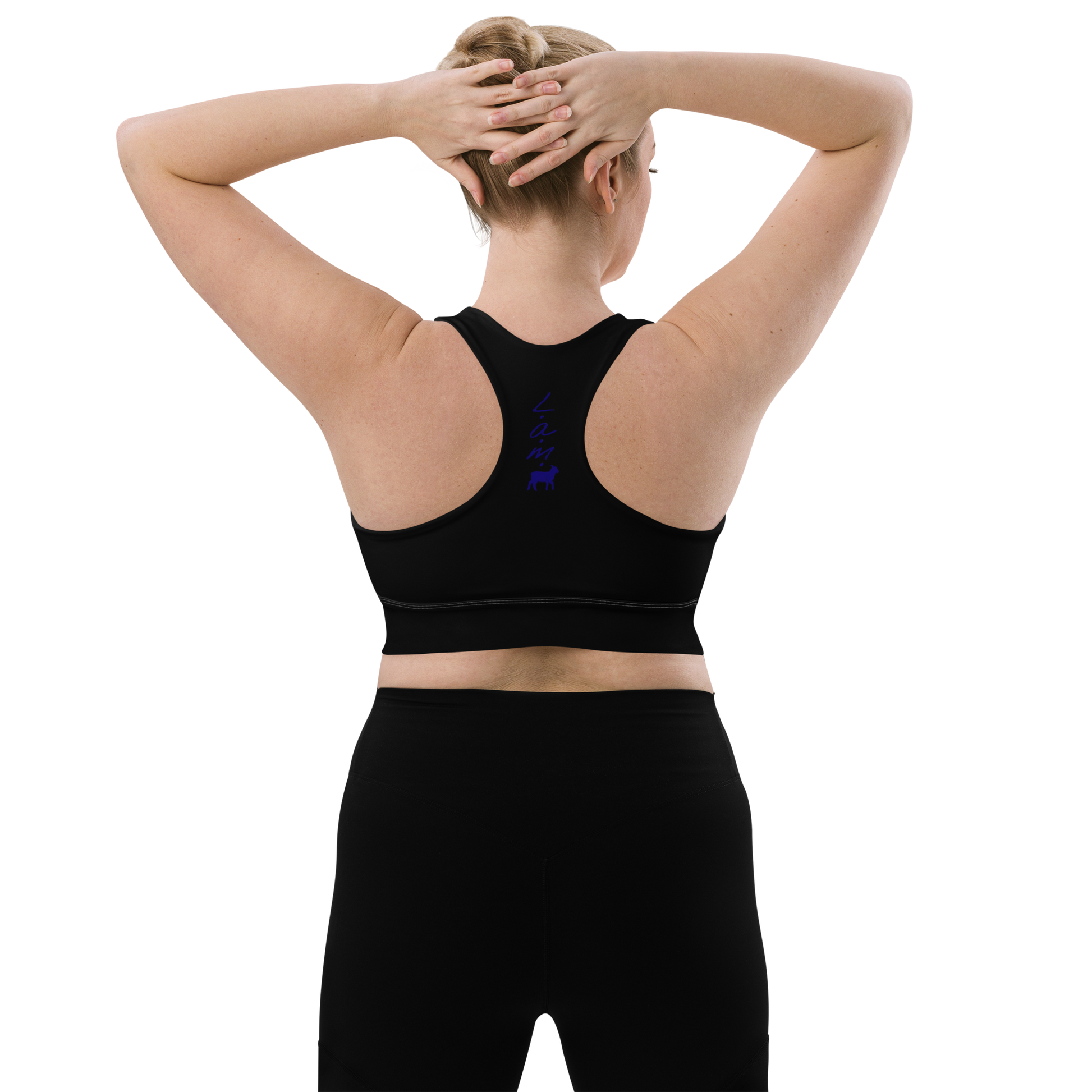 Women's Lamb Longline Sports Bra - Lamb Fashion Store