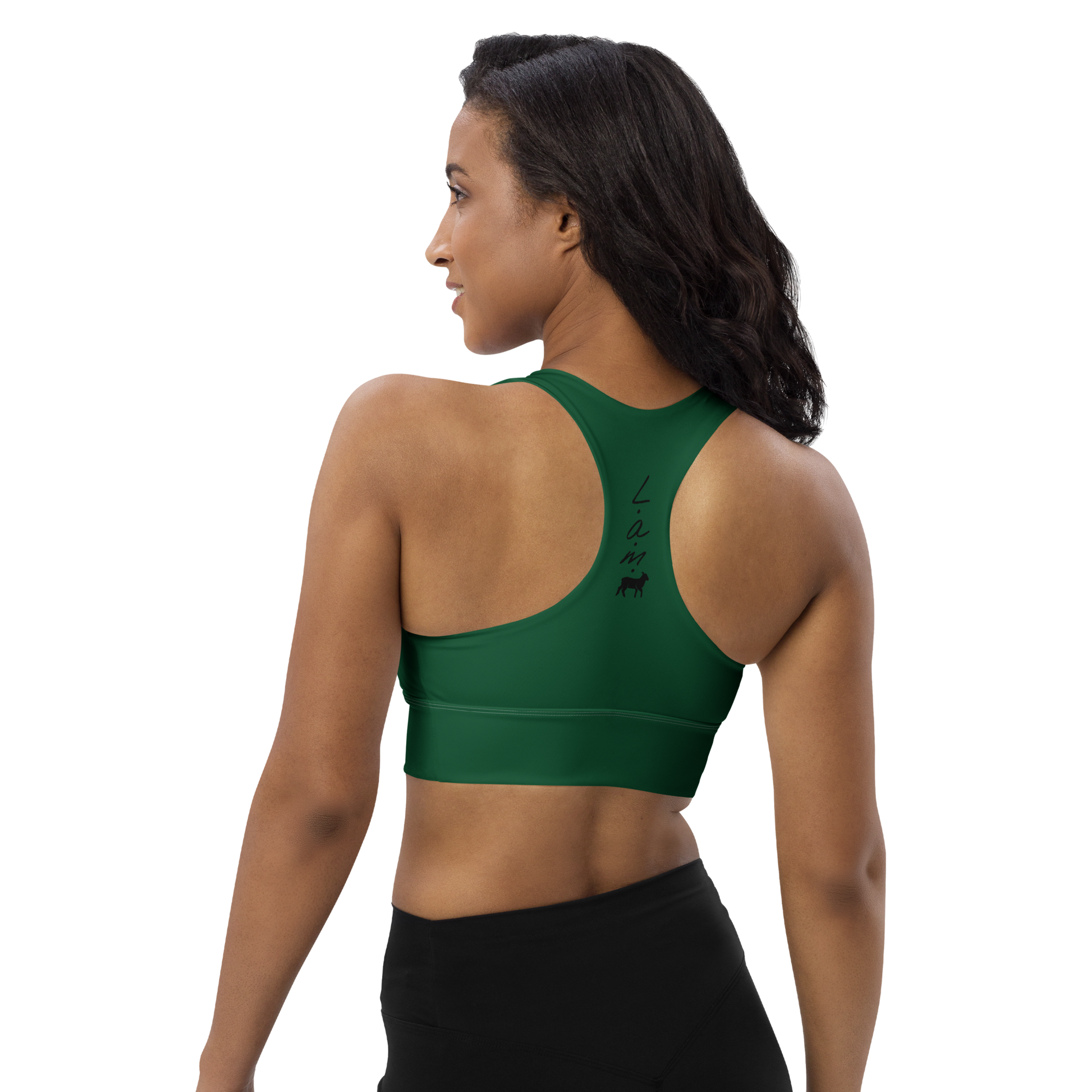 Women's Lamb Longline Sports Bra - Lamb Fashion Store