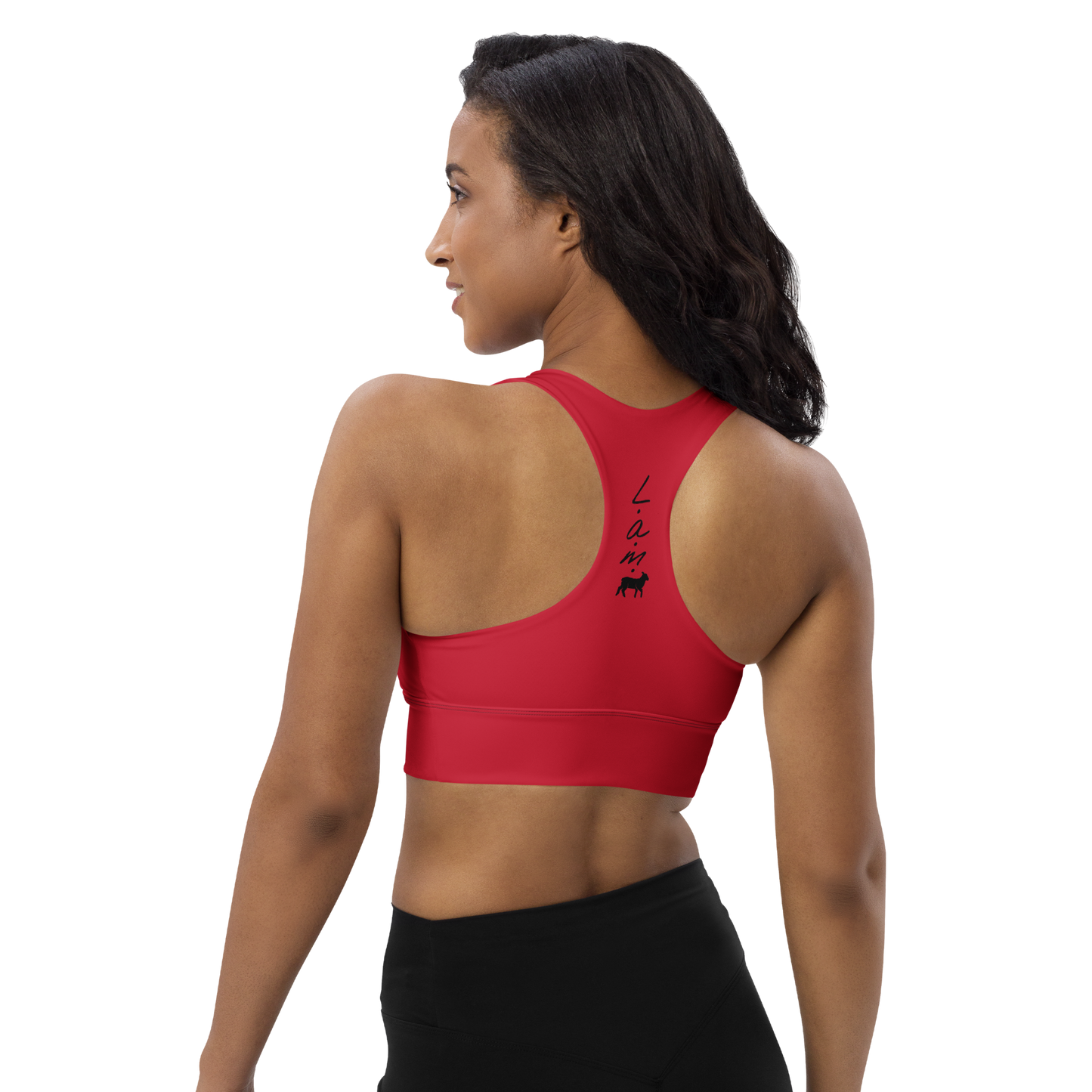 Women's Lamb Longline Sports Bra - Lamb Fashion Store