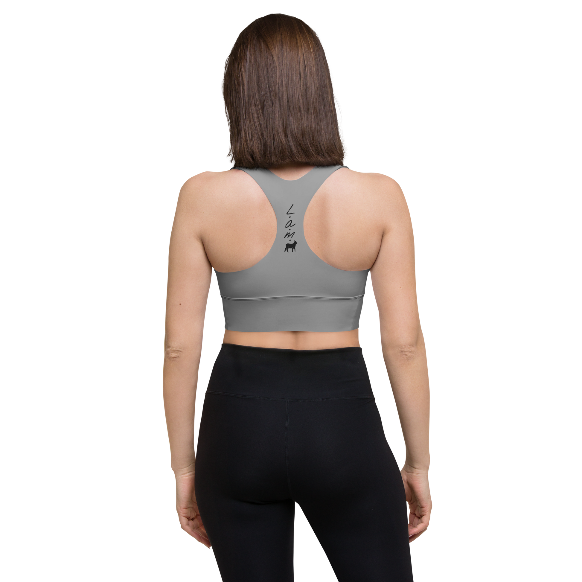 Women's Lamb Longline Sports Bra - Lamb Fashion Store