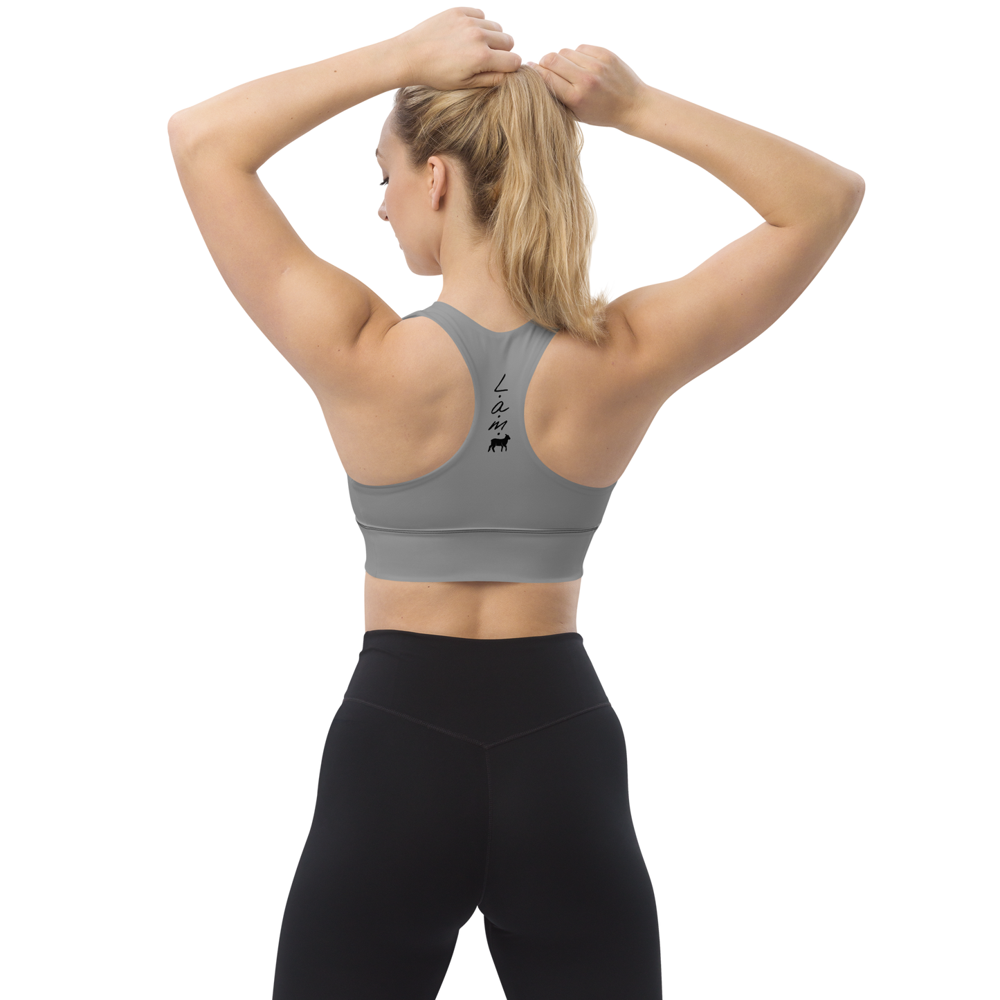 Women's Lamb Longline Sports Bra - Lamb Fashion Store