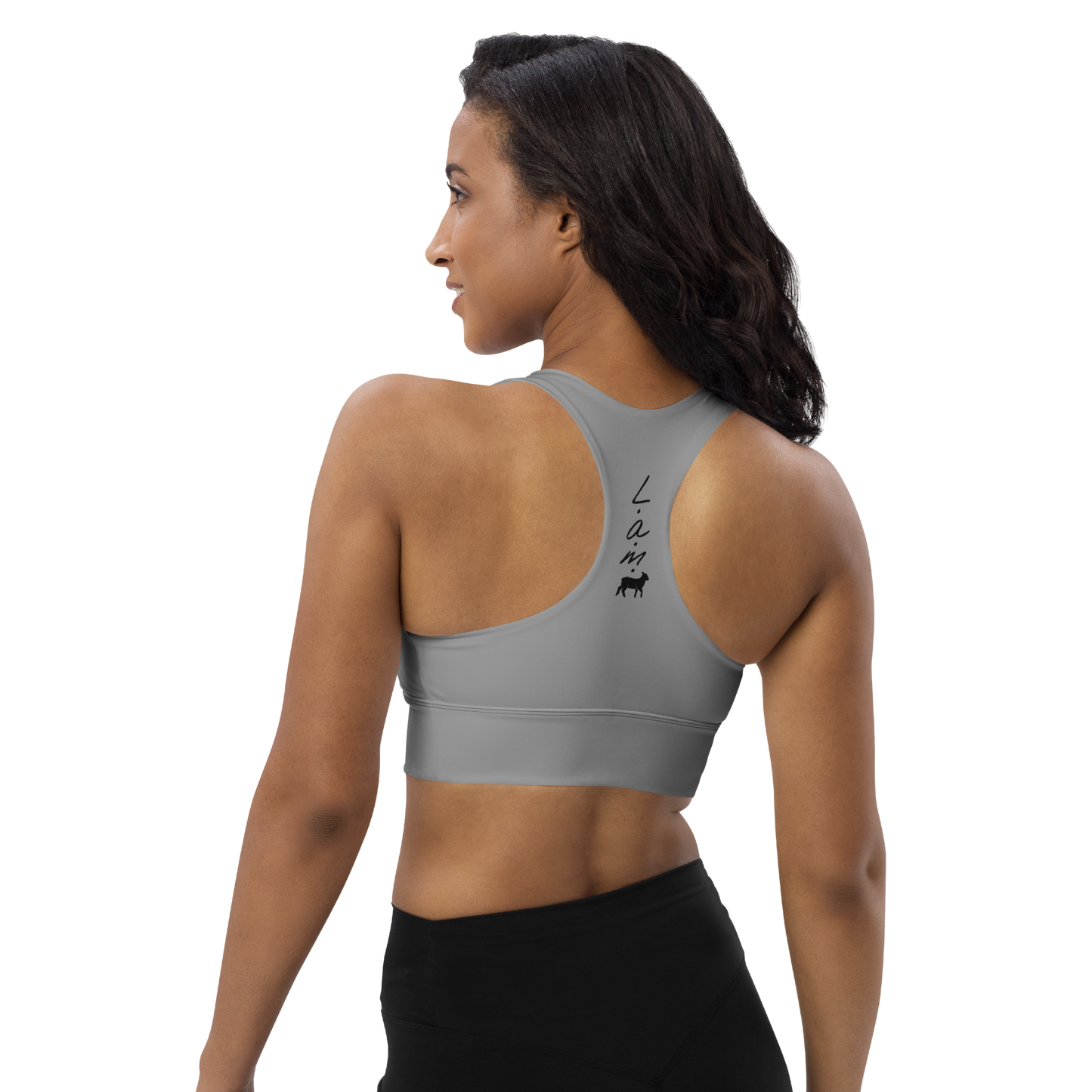 Women's Lamb Longline Sports Bra - Lamb Fashion Store