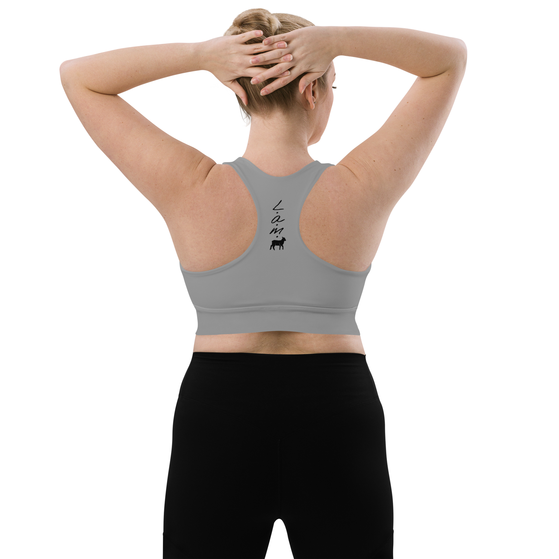 Women's Lamb Longline Sports Bra - Lamb Fashion Store