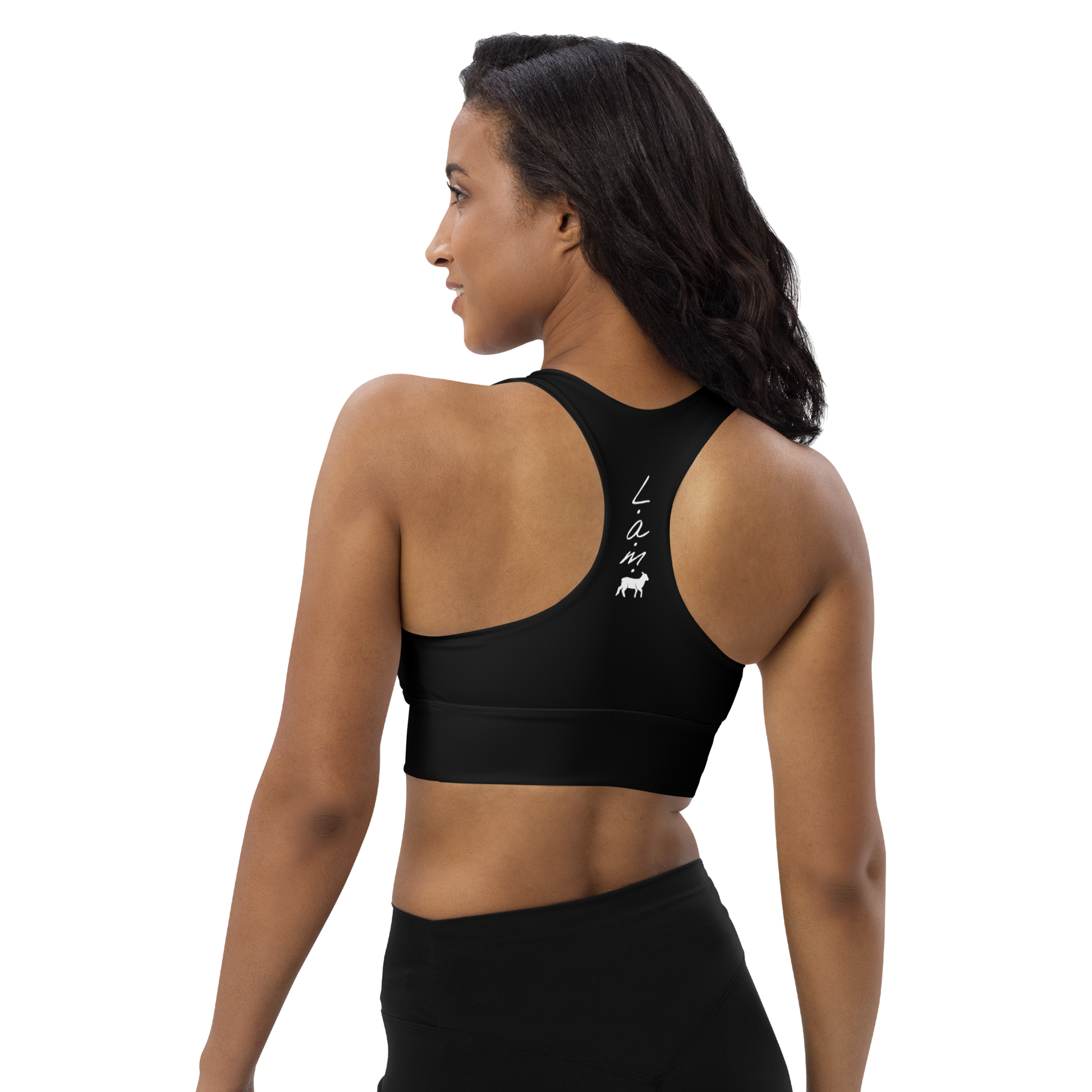 Women's Lamb Longline Sports Bra - Lamb Fashion Store