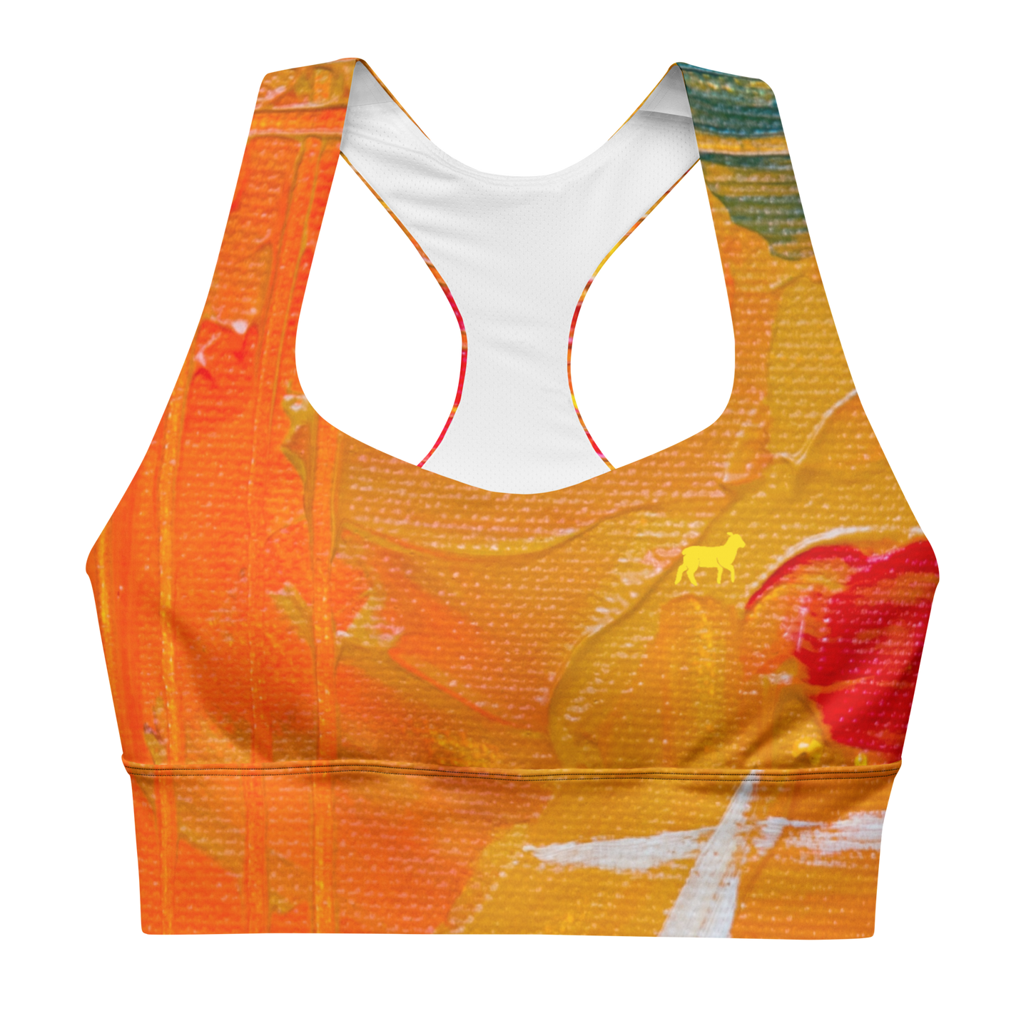 Women's Lamb Longline Sports Bra - Lamb Fashion Store