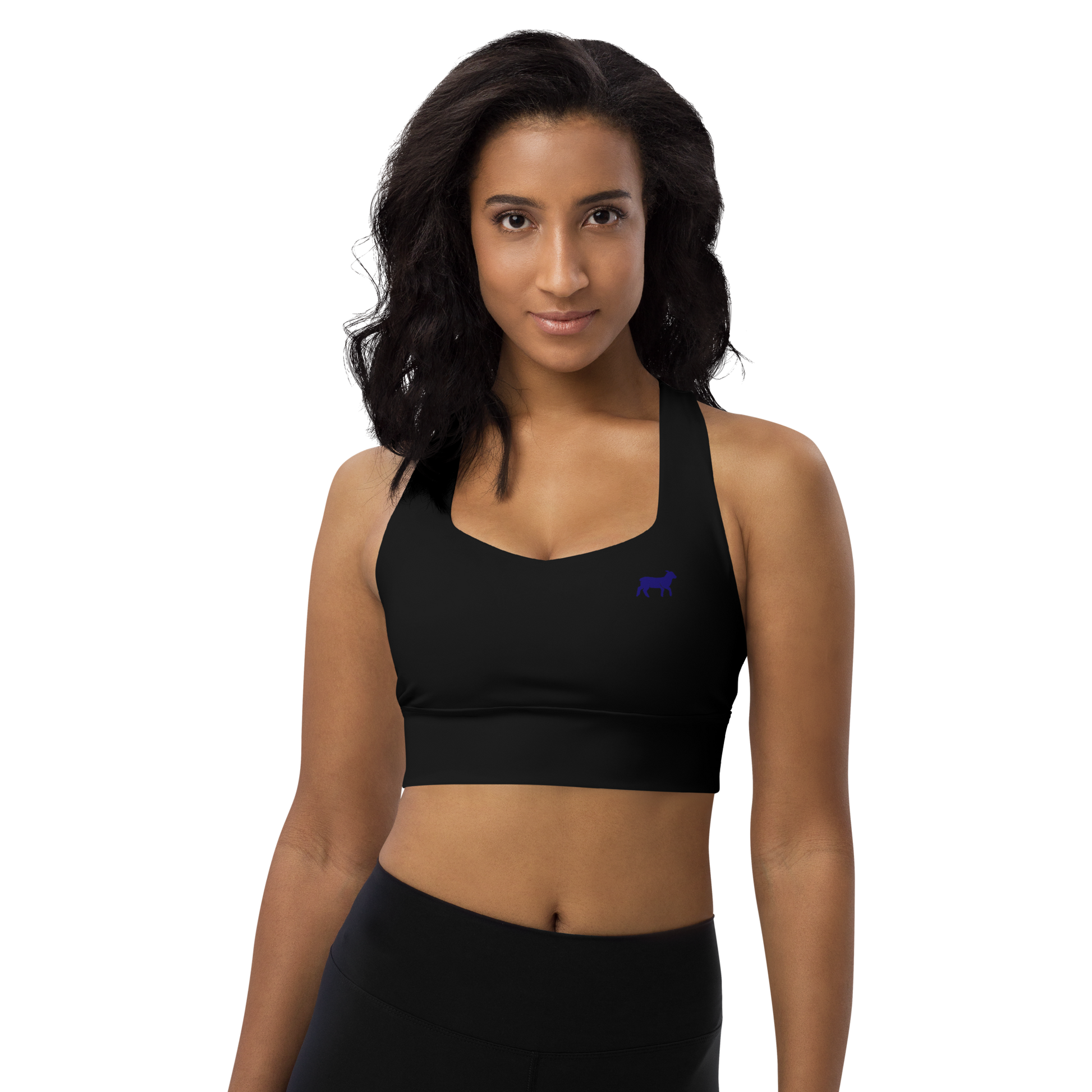 Women's Lamb Longline Sports Bra - Lamb Fashion Store