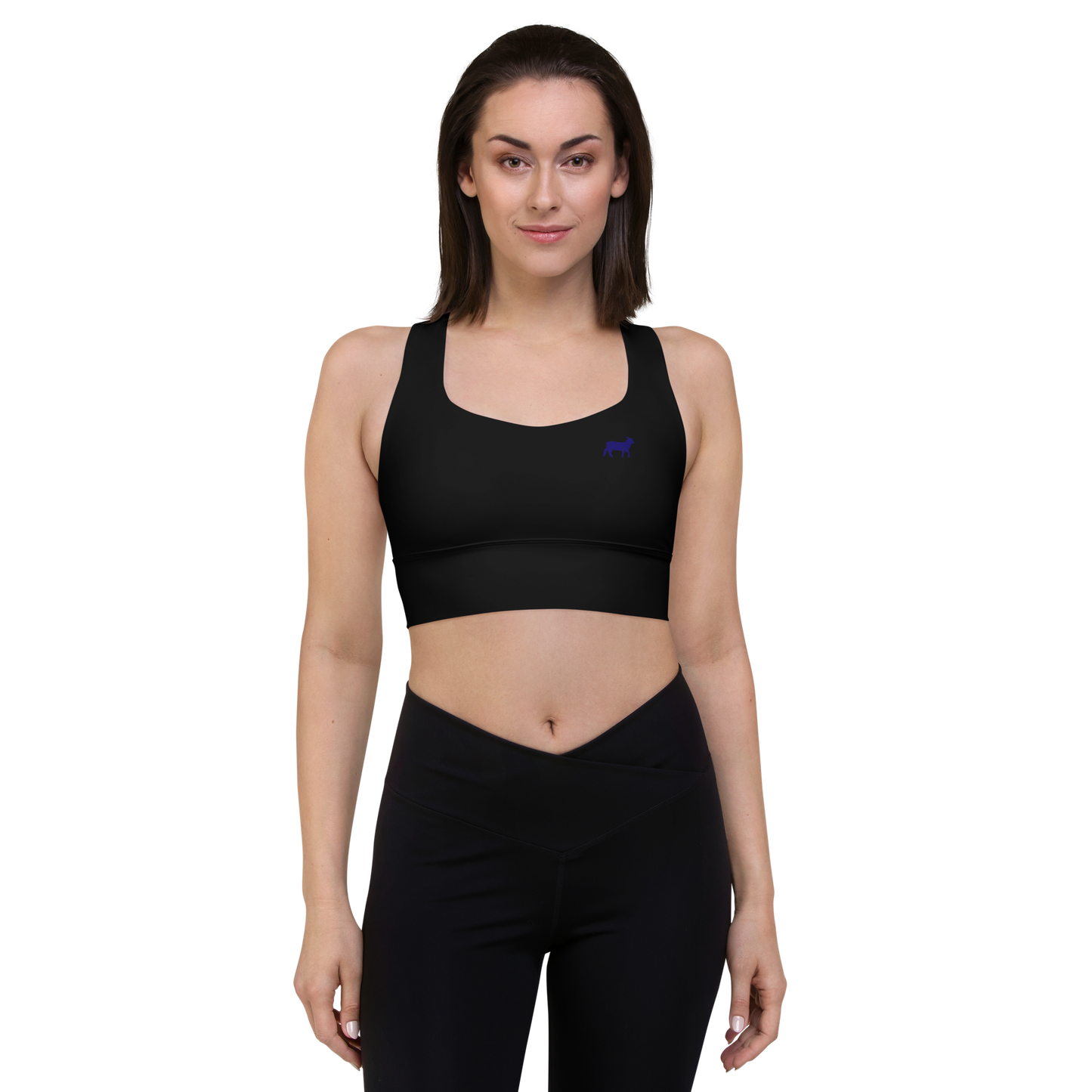 Women's Lamb Longline Sports Bra - Lamb Fashion Store