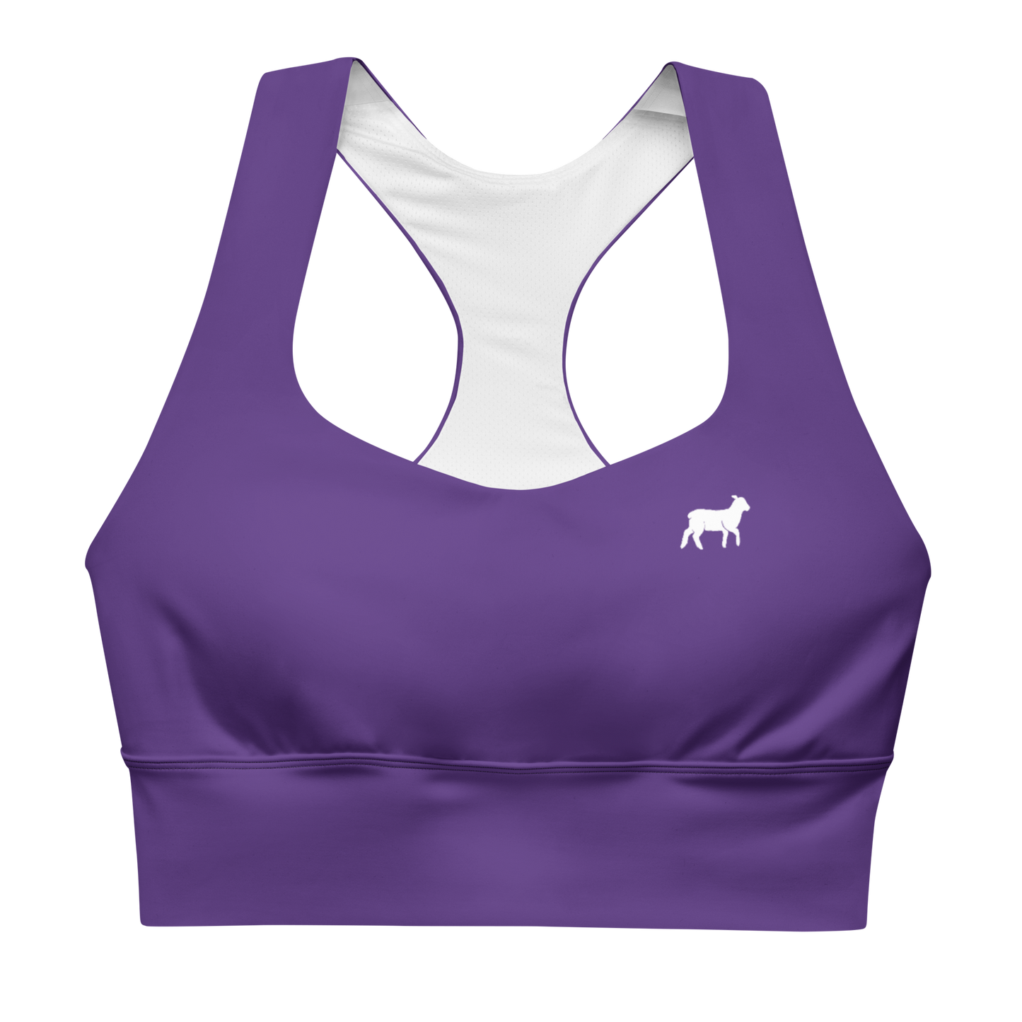 Women's Lamb Longline Sports Bra - Lamb Fashion Store