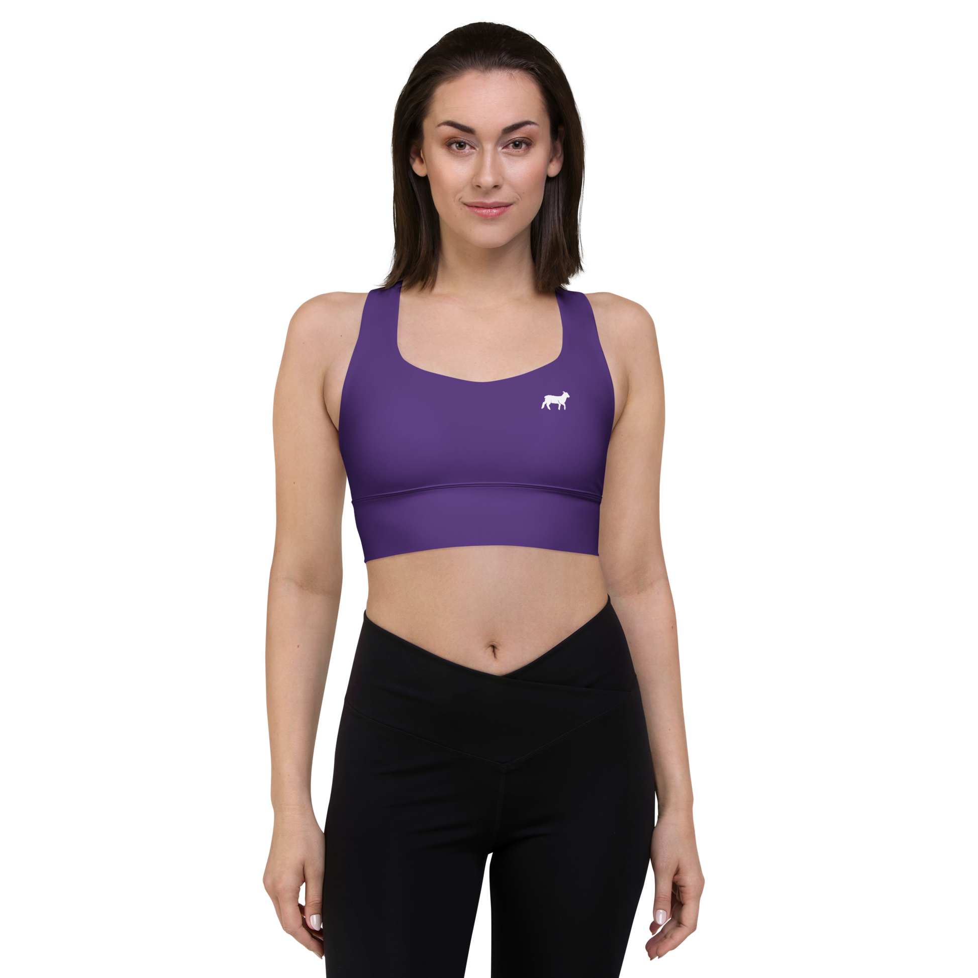 Women's Lamb Longline Sports Bra - Lamb Fashion Store