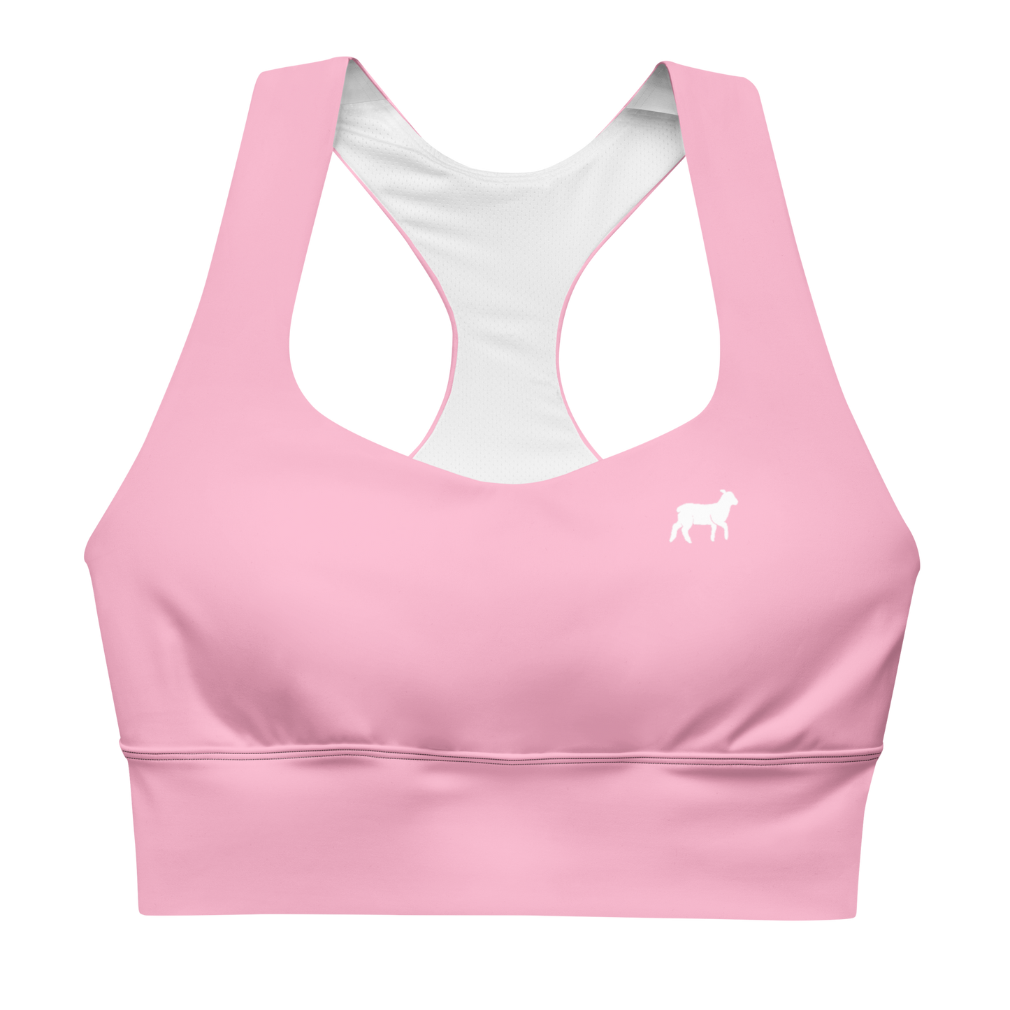 Women's Lamb Longline Sports Bra - Lamb Fashion Store