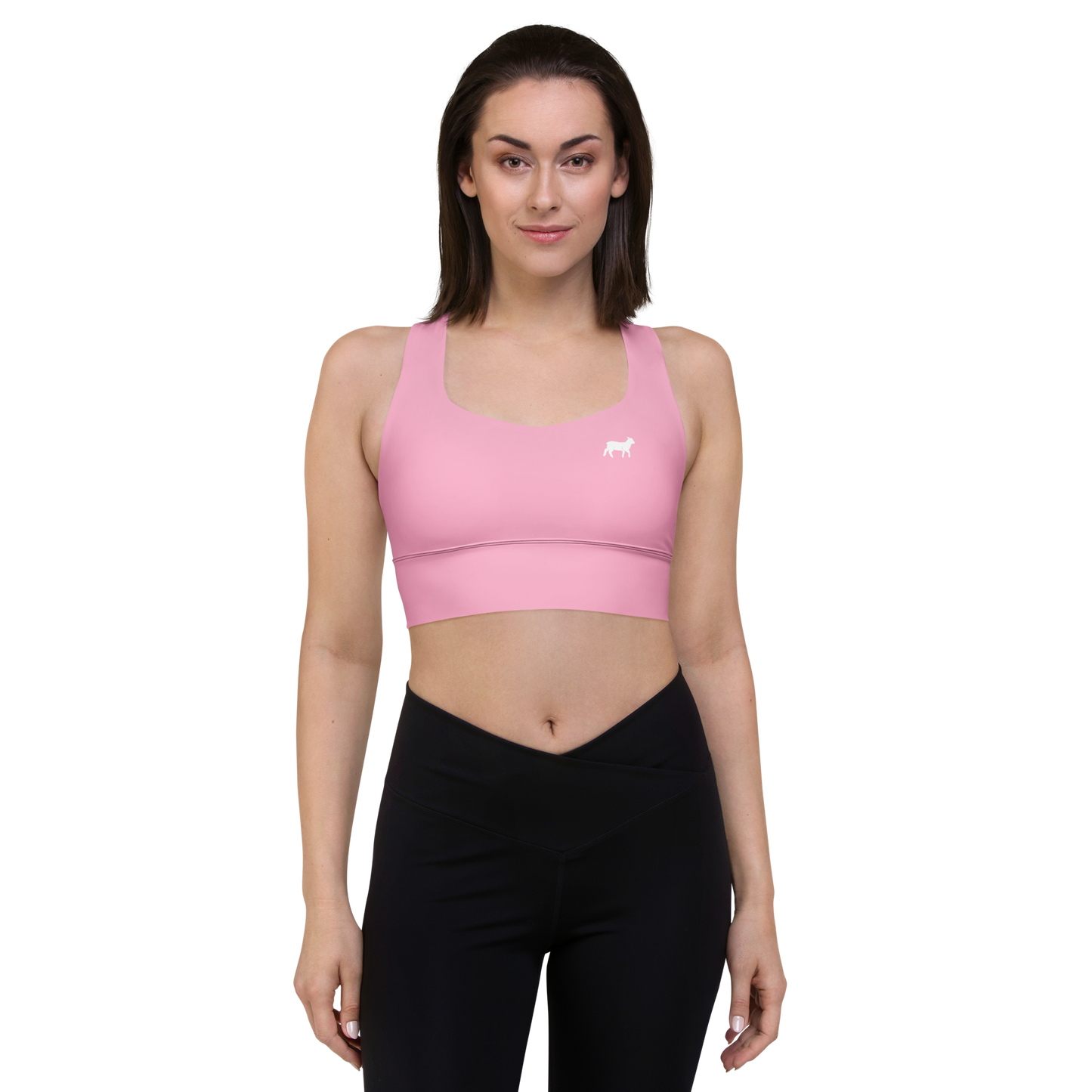 Women's Lamb Longline Sports Bra - Lamb Fashion Store