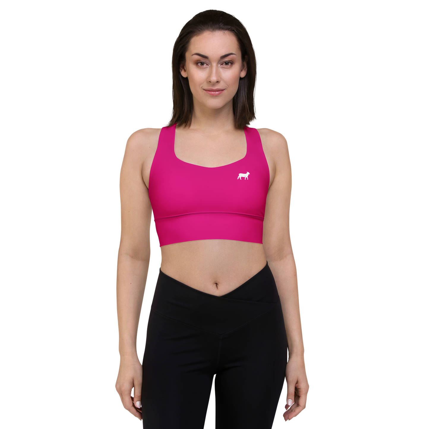 Women's Lamb Longline Sports Bra - Lamb Fashion Store