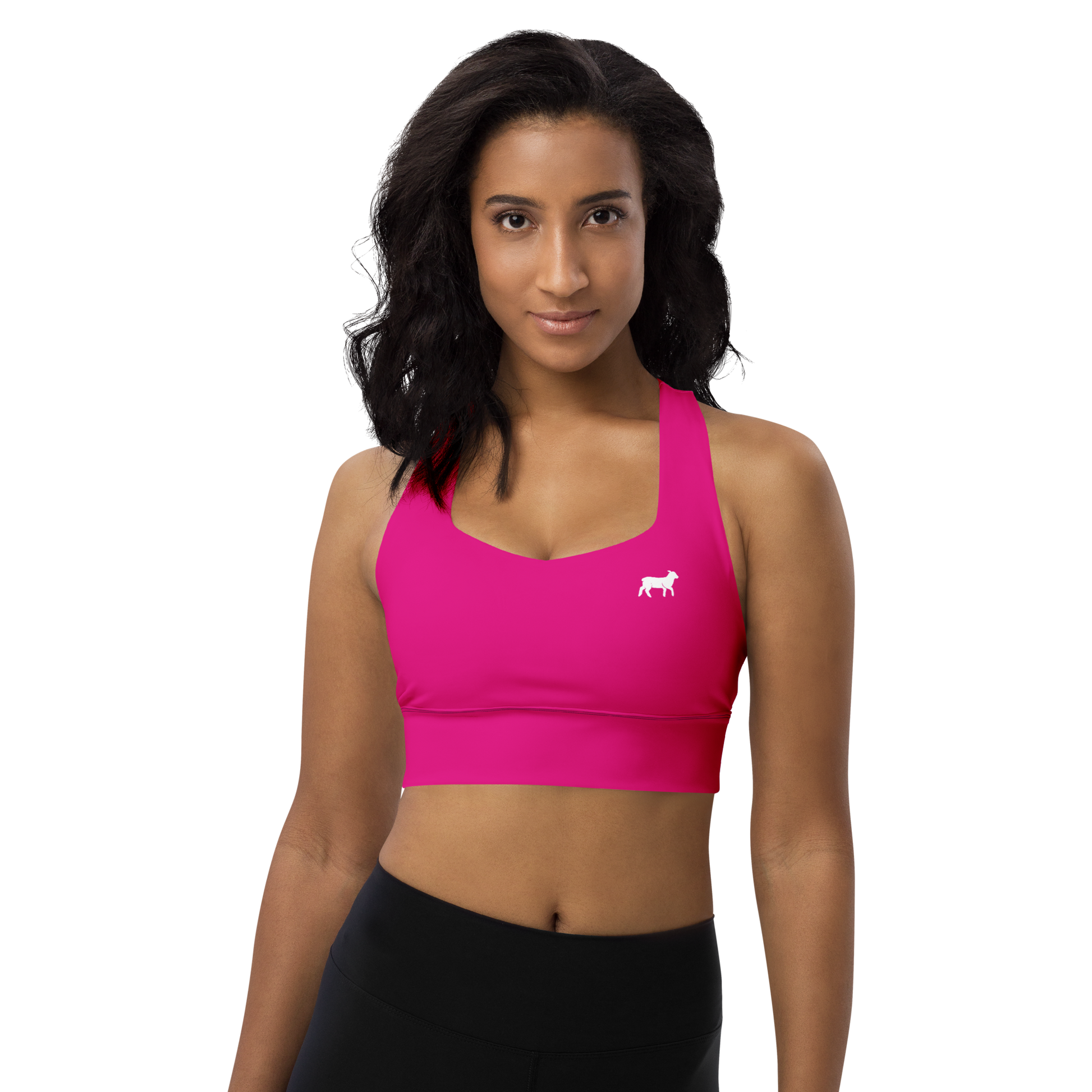 Women's Lamb Longline Sports Bra - Lamb Fashion Store