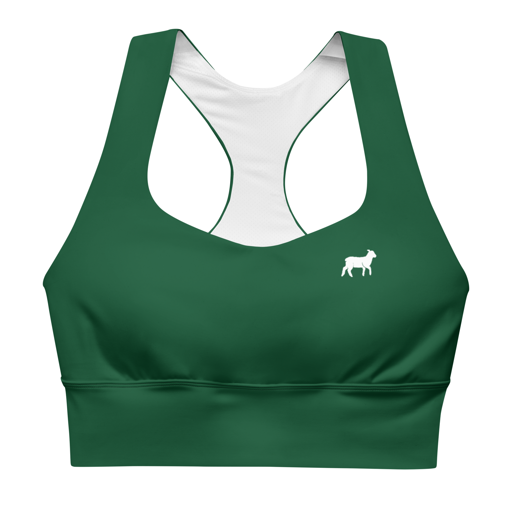 Women's Lamb Longline Sports Bra - Lamb Fashion Store