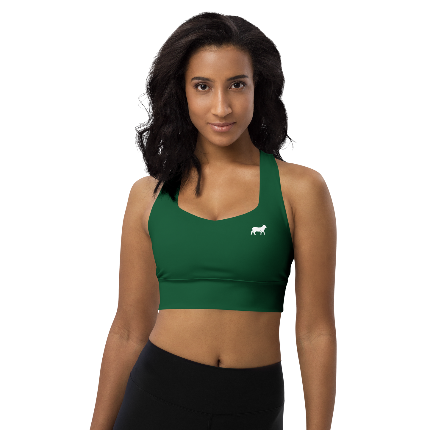 Women's Lamb Longline Sports Bra - Lamb Fashion Store