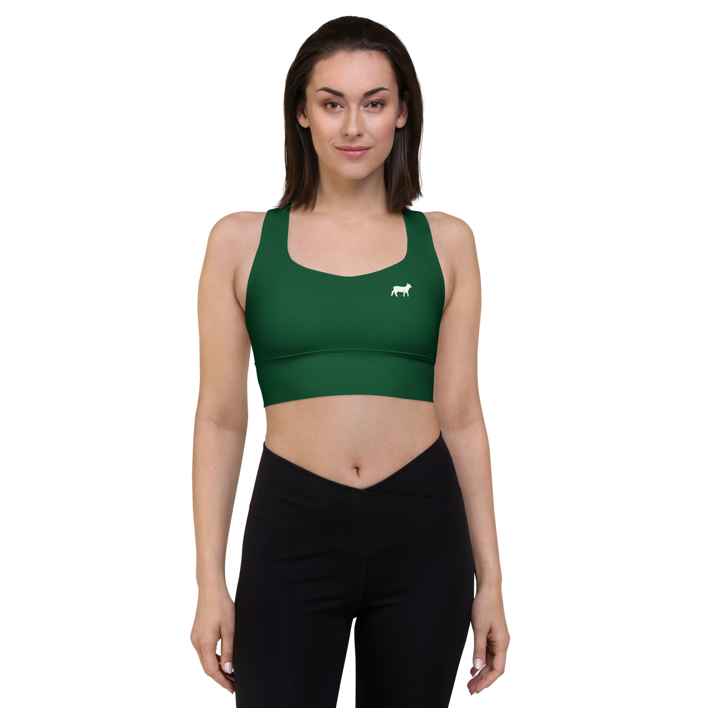 Women's Lamb Longline Sports Bra - Lamb Fashion Store